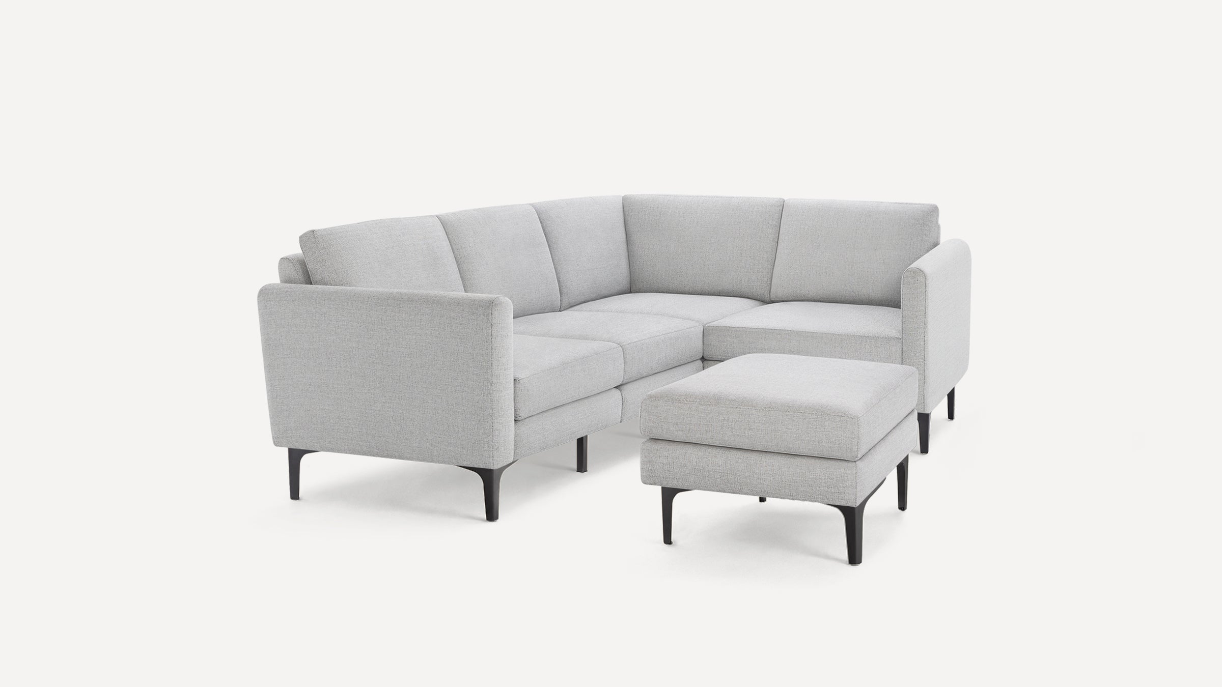 Nomad 4-Seat Corner Sectional with Ottoman