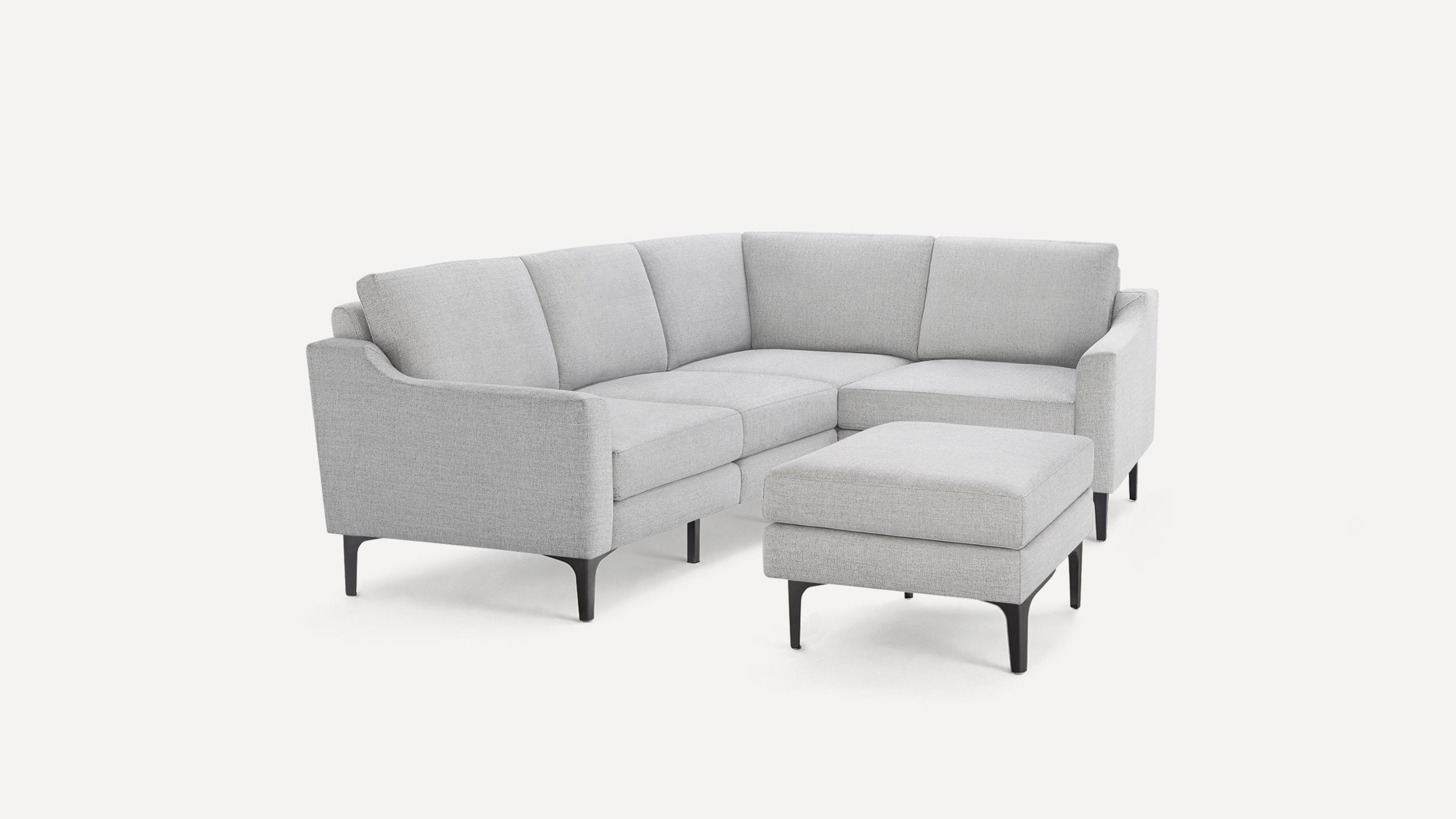 Nomad 4-Seat Corner Sectional with Ottoman