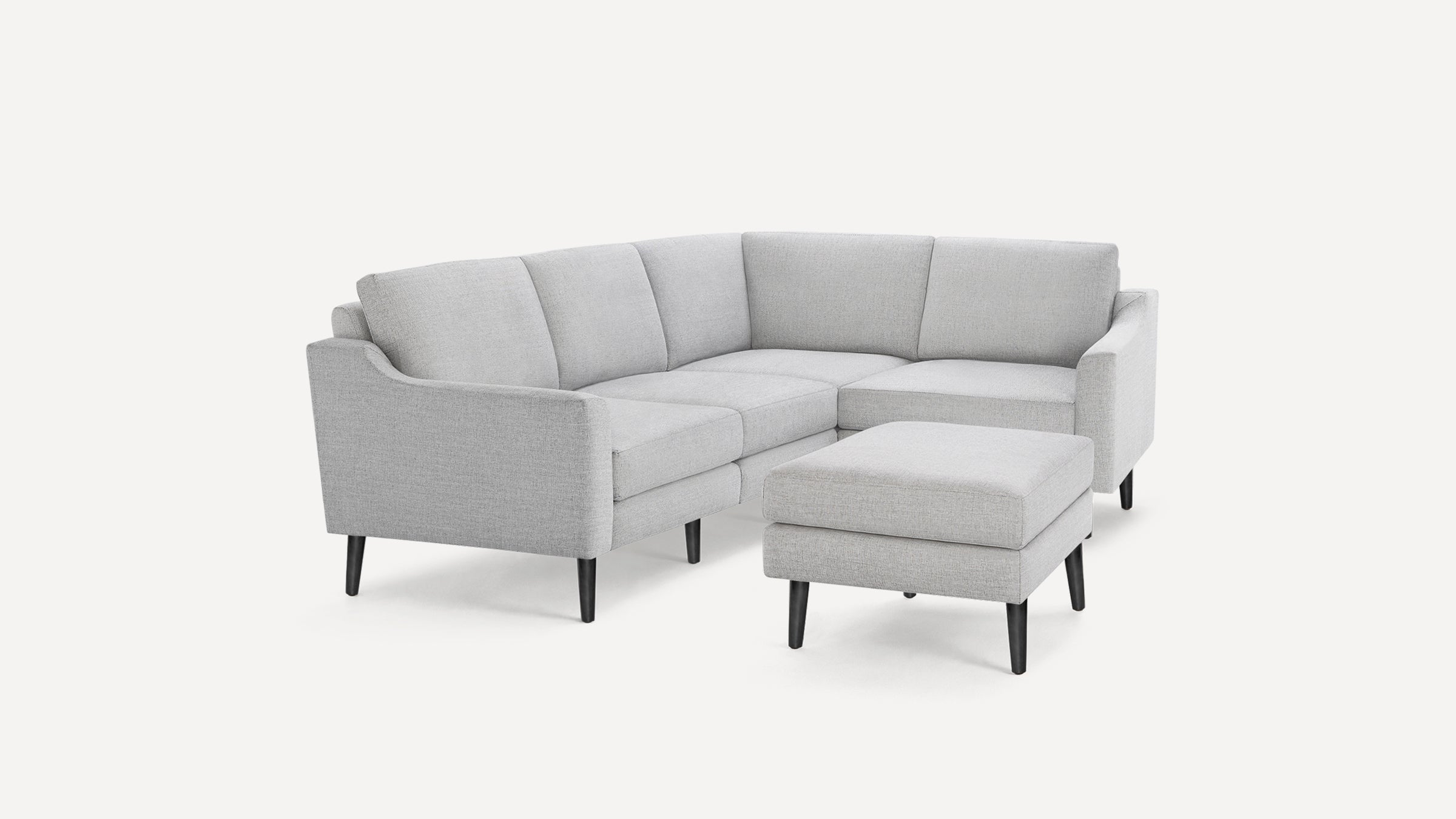 Nomad 4-Seat Corner Sectional with Ottoman