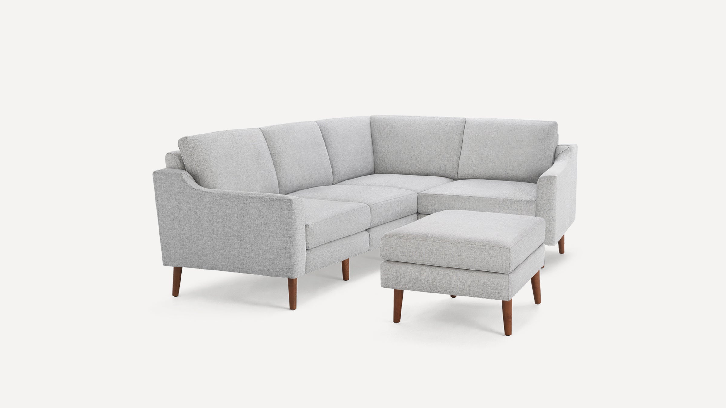 Nomad 4-Seat Corner Sectional with Ottoman