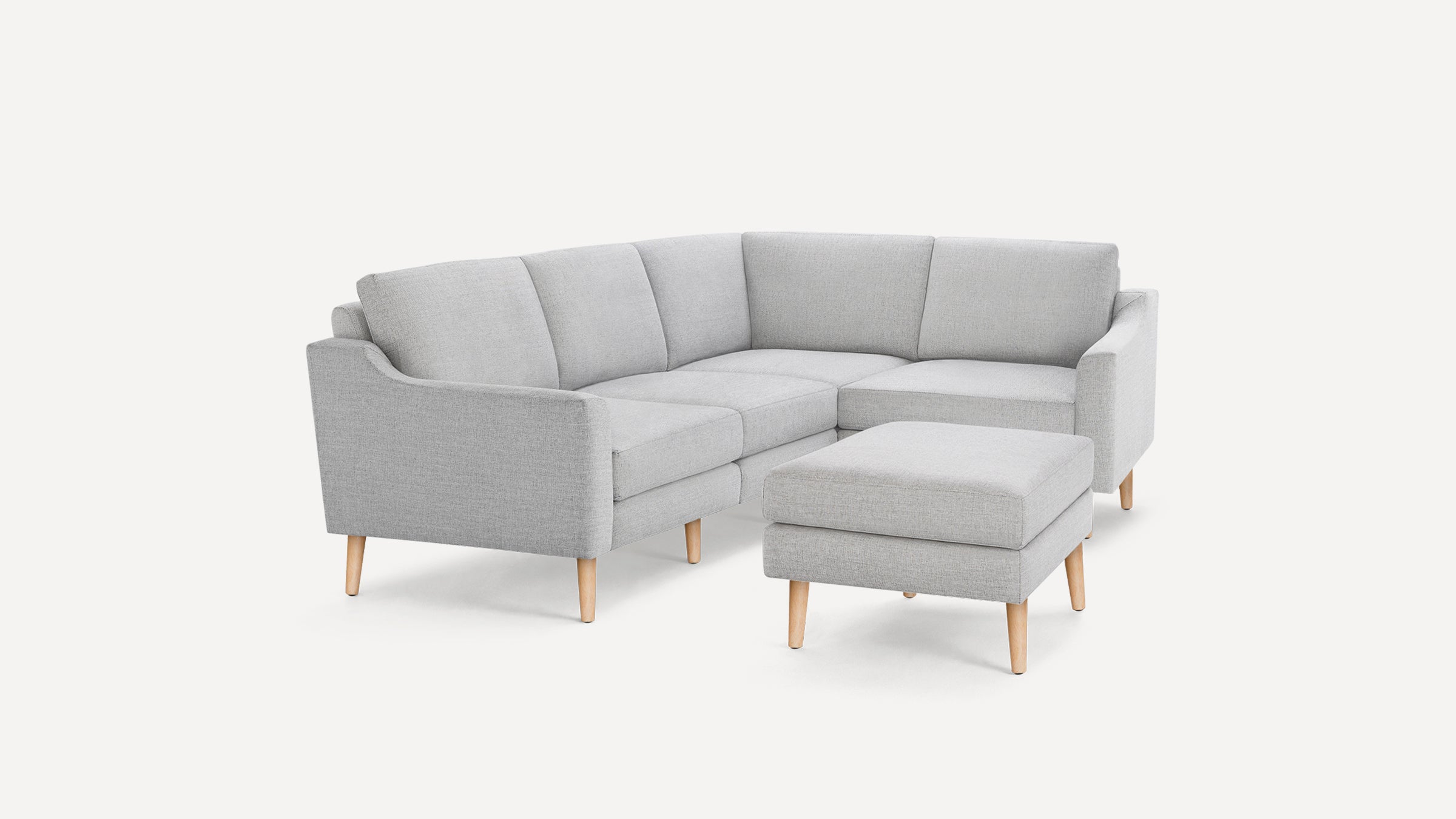 Nomad 4-Seat Corner Sectional with Ottoman