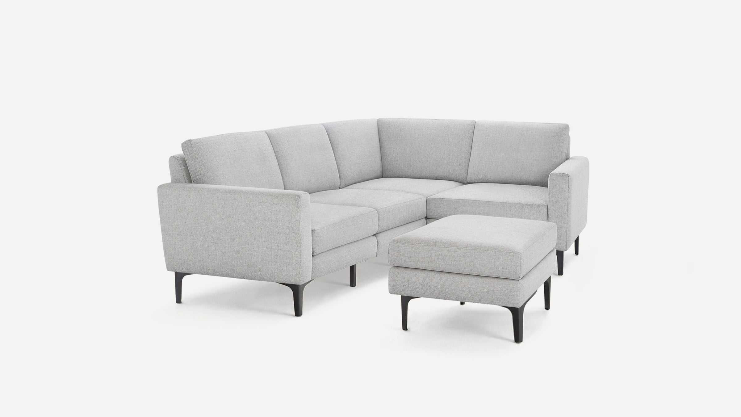Nomad 4-Seat Corner Sectional with Ottoman