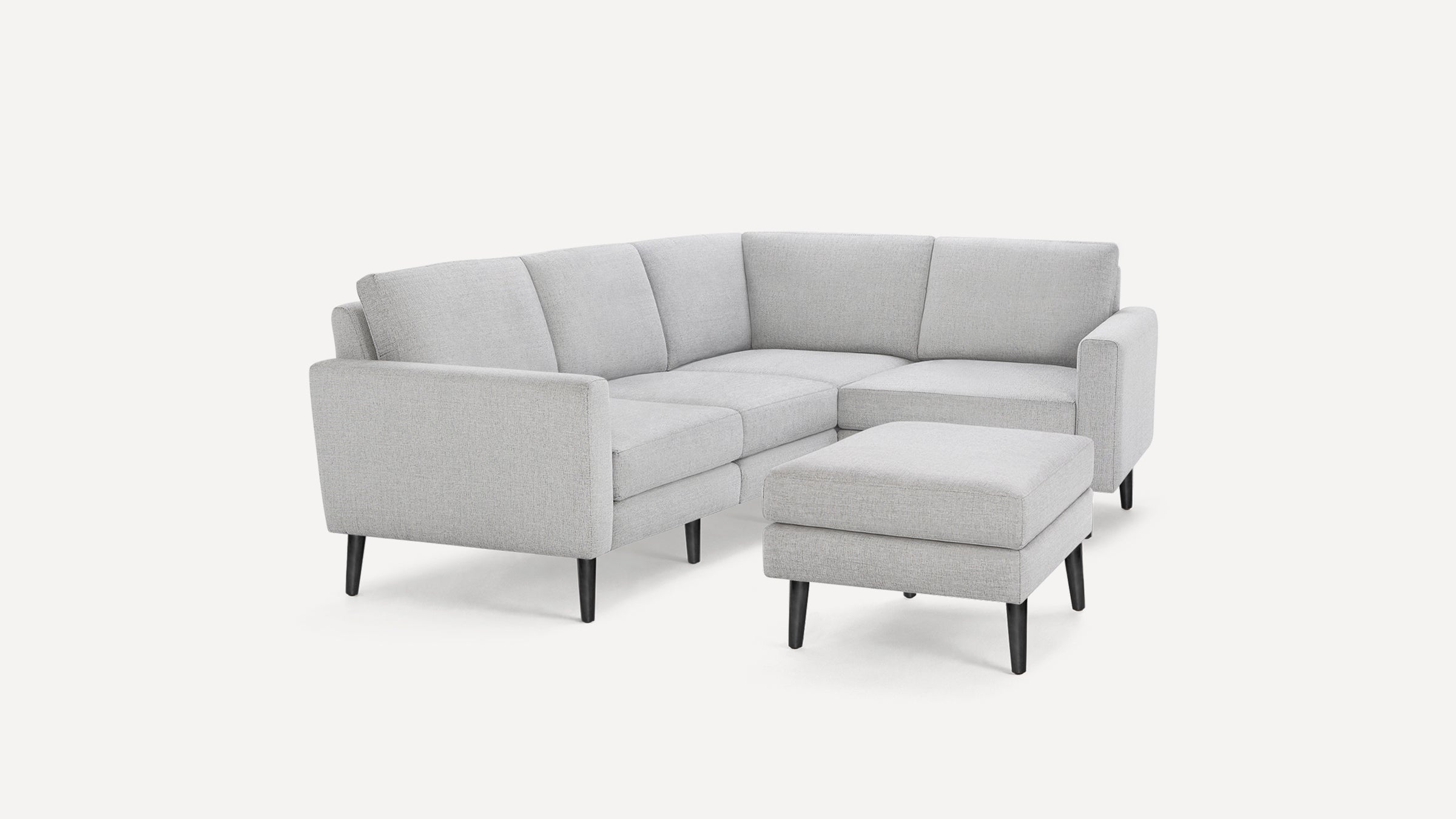 Nomad 4-Seat Corner Sectional with Ottoman