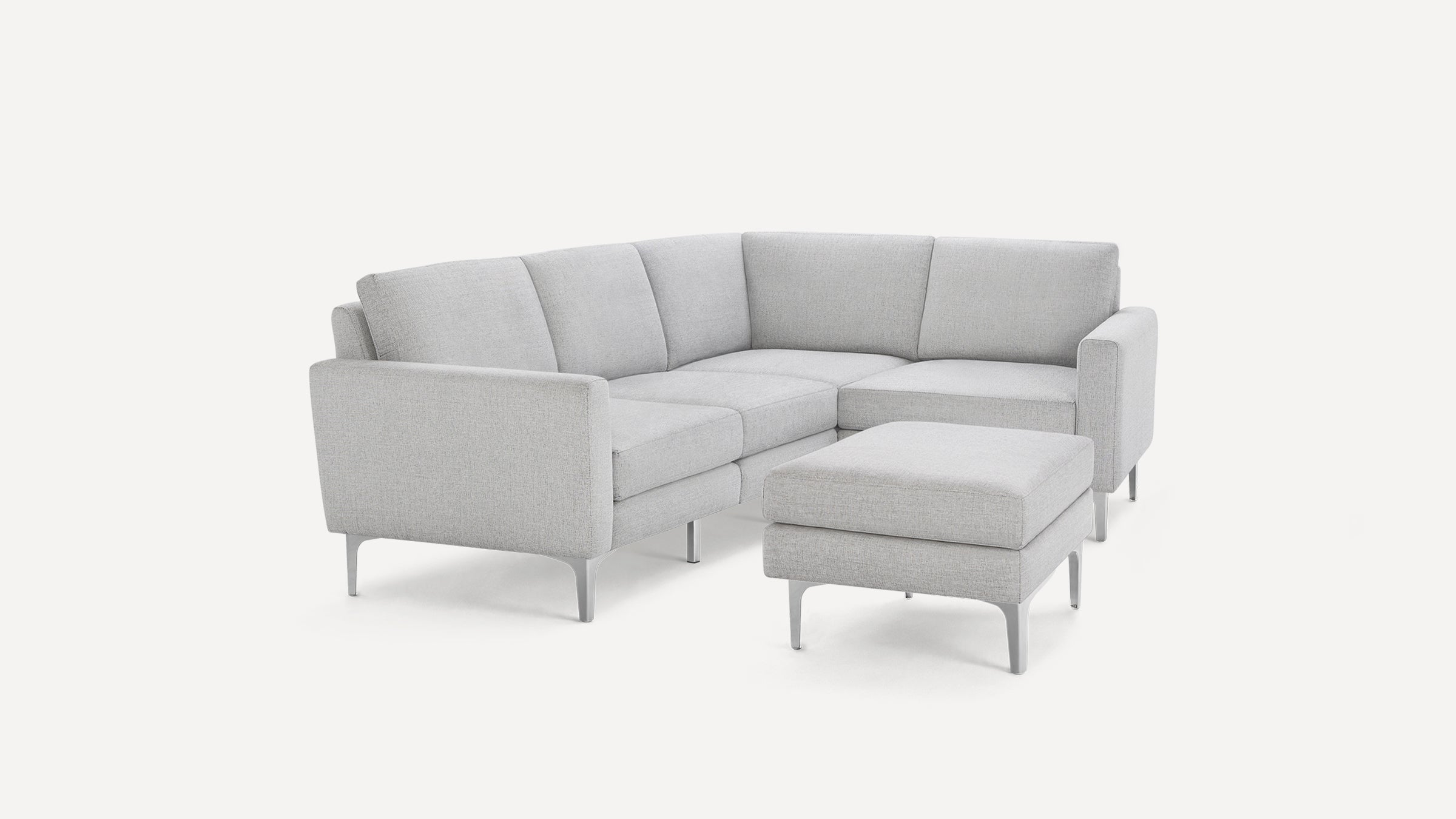 Nomad 4-Seat Corner Sectional with Ottoman