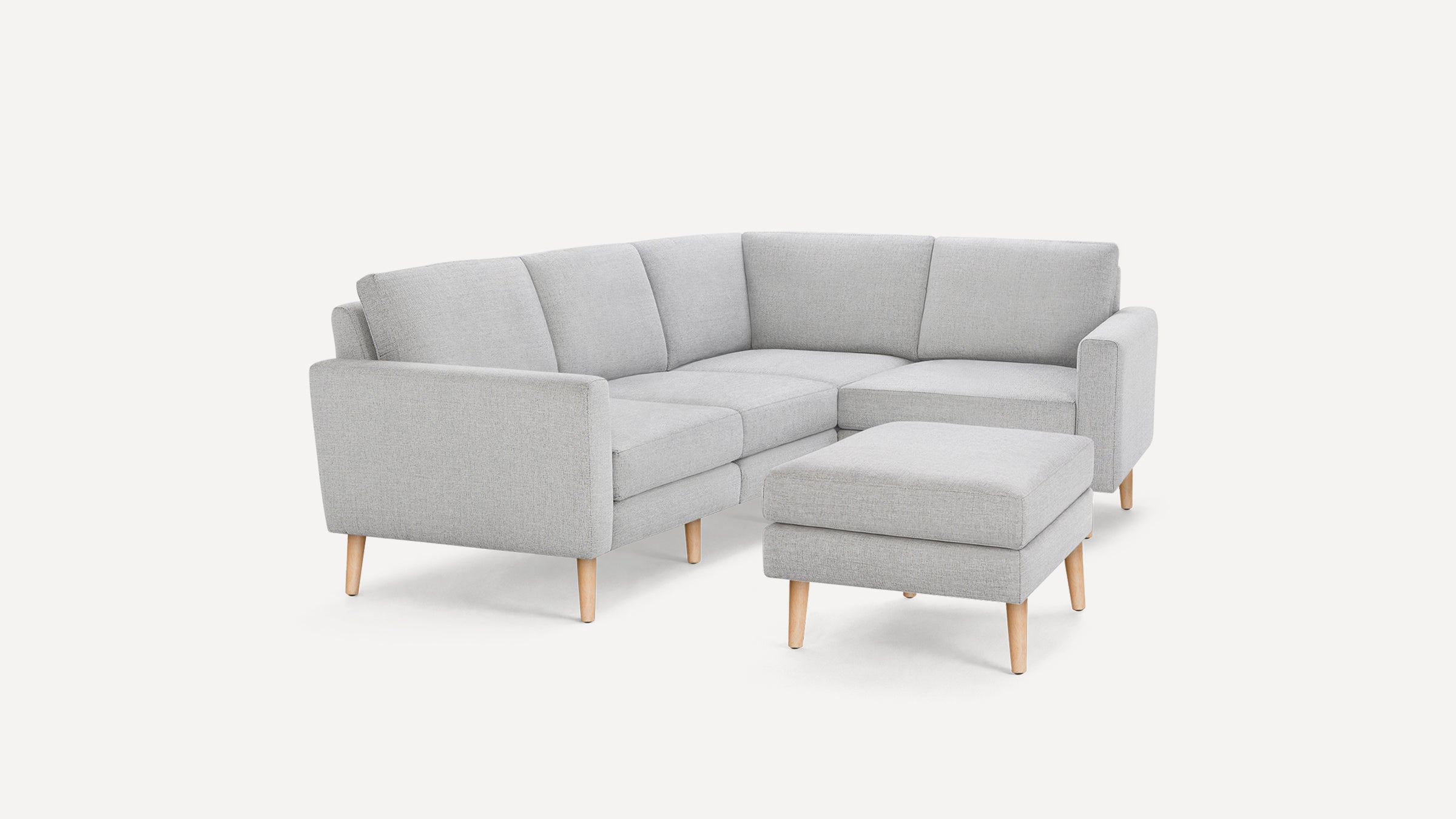 Nomad 4-Seat Corner Sectional with Ottoman