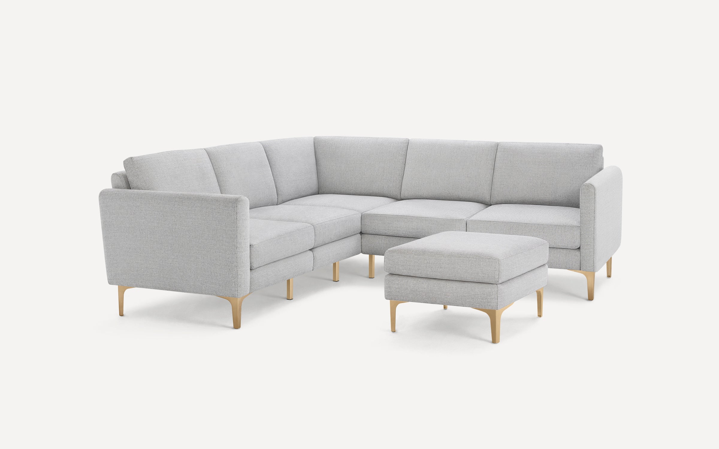 Nomad 5-Seat Corner Sectional with Ottoman