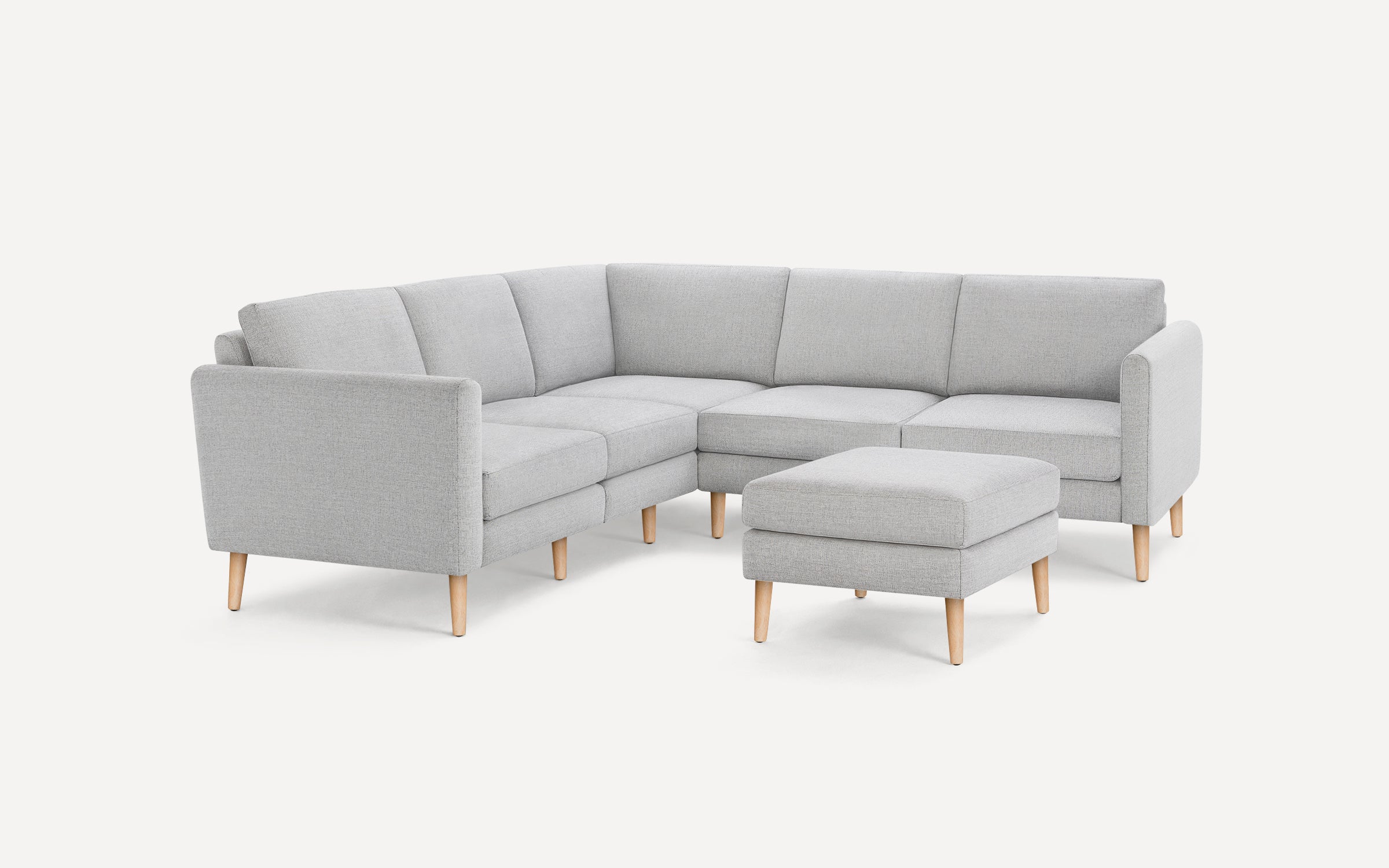 Nomad 5-Seat Corner Sectional with Ottoman