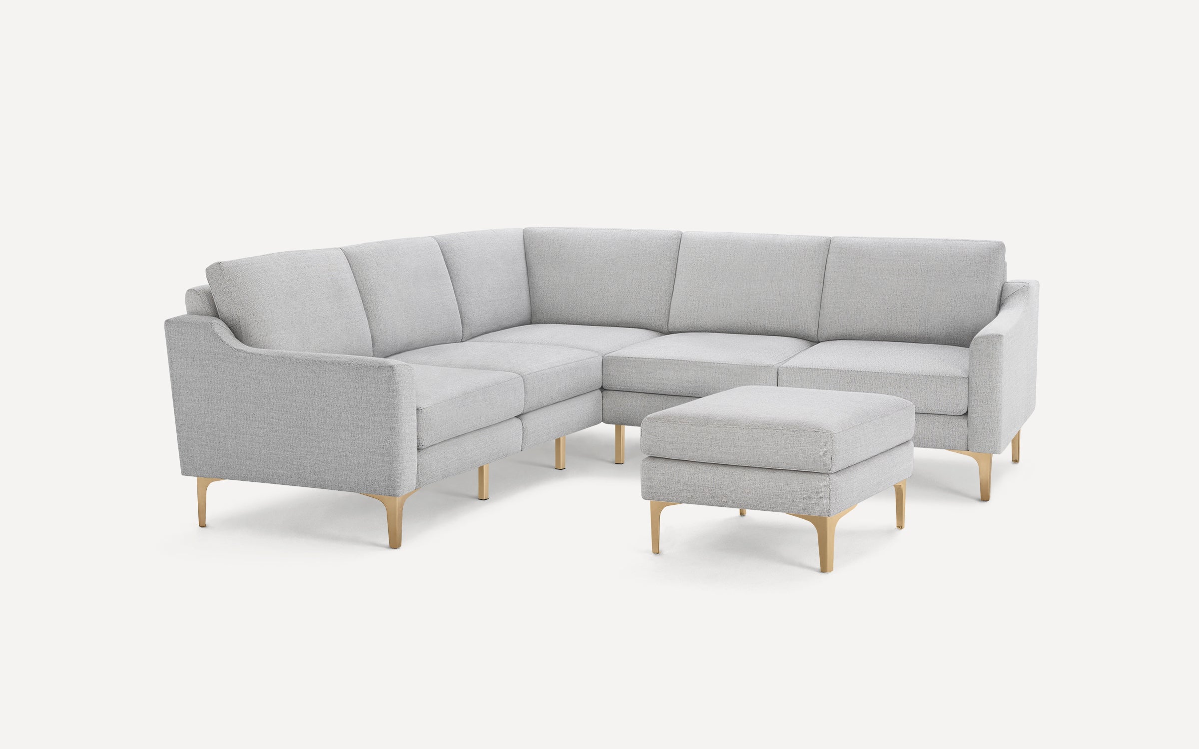 Nomad 5-Seat Corner Sectional with Ottoman
