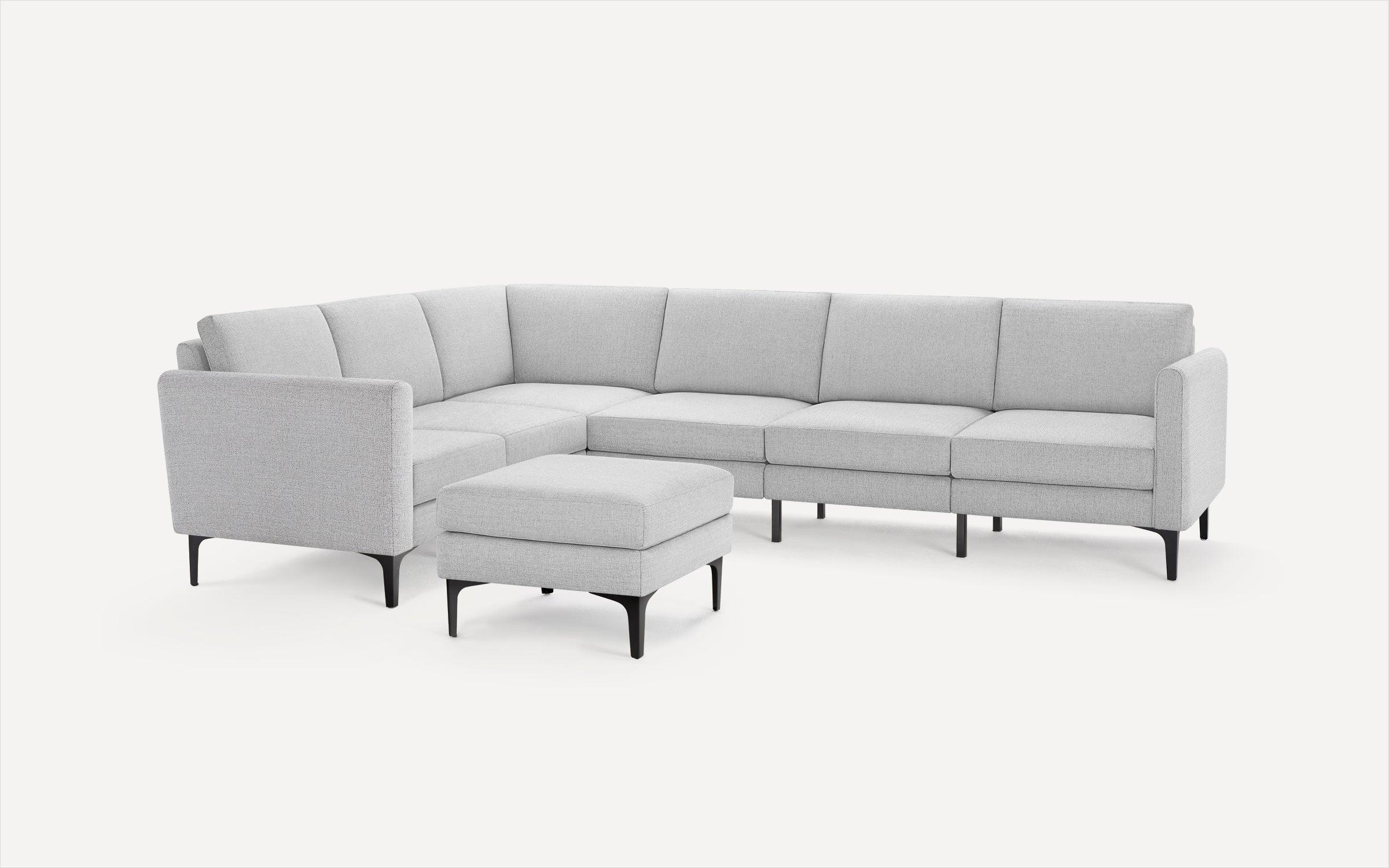 Nomad 6-Seat Corner Sectional with Ottoman