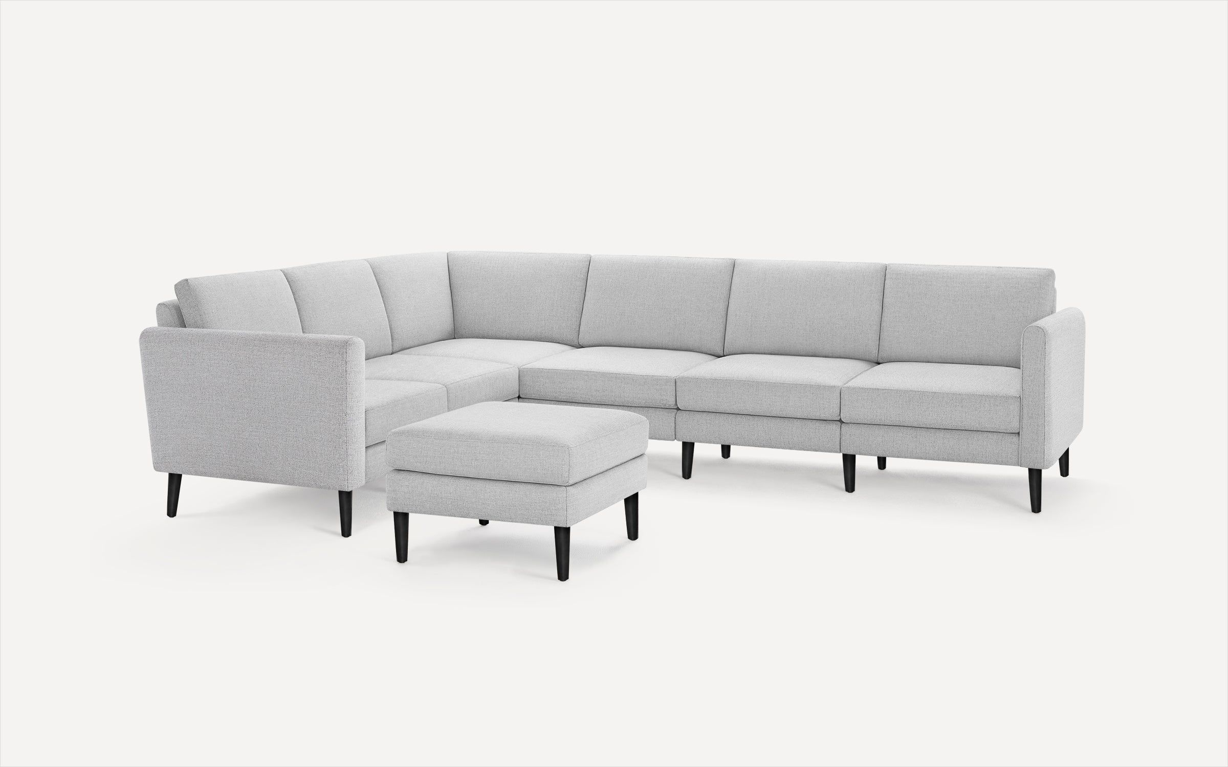 Nomad 6-Seat Corner Sectional with Ottoman