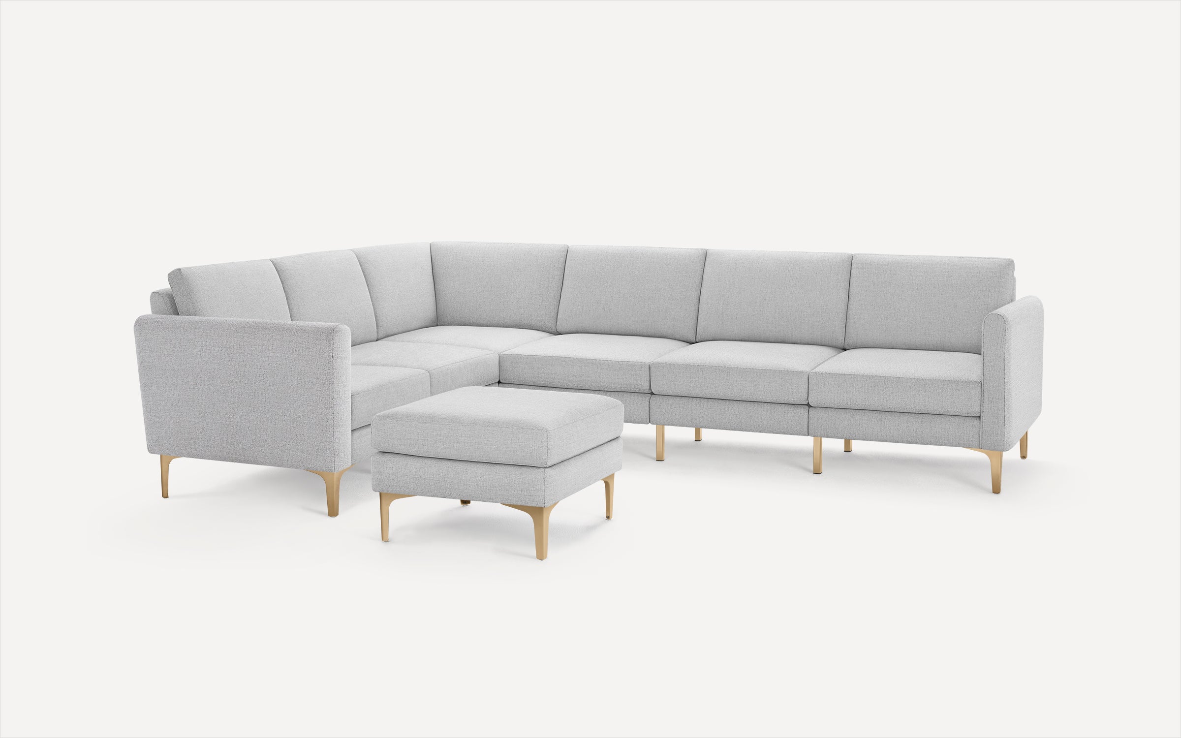 Nomad 6-Seat Corner Sectional with Ottoman