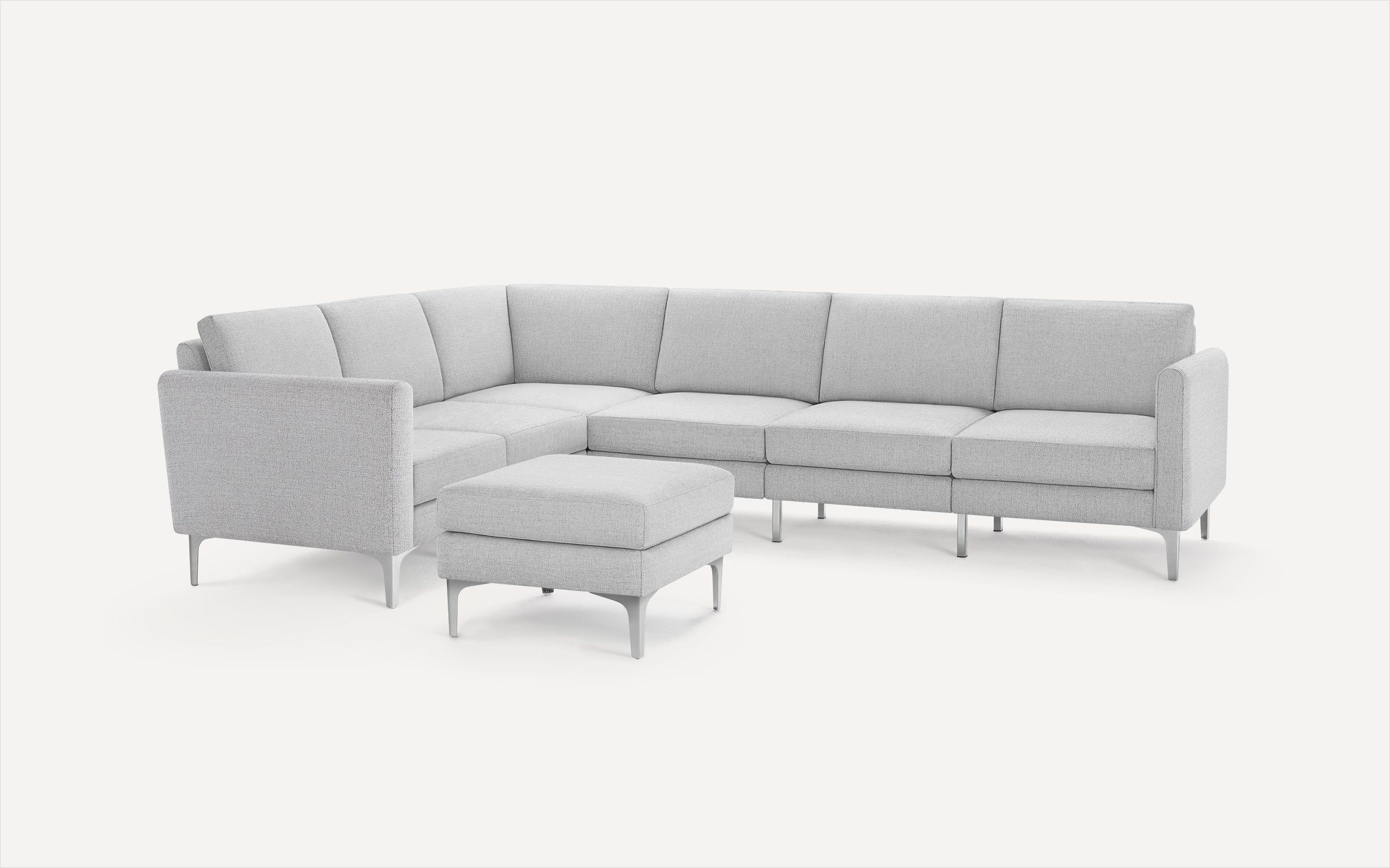 Nomad 6-Seat Corner Sectional with Ottoman