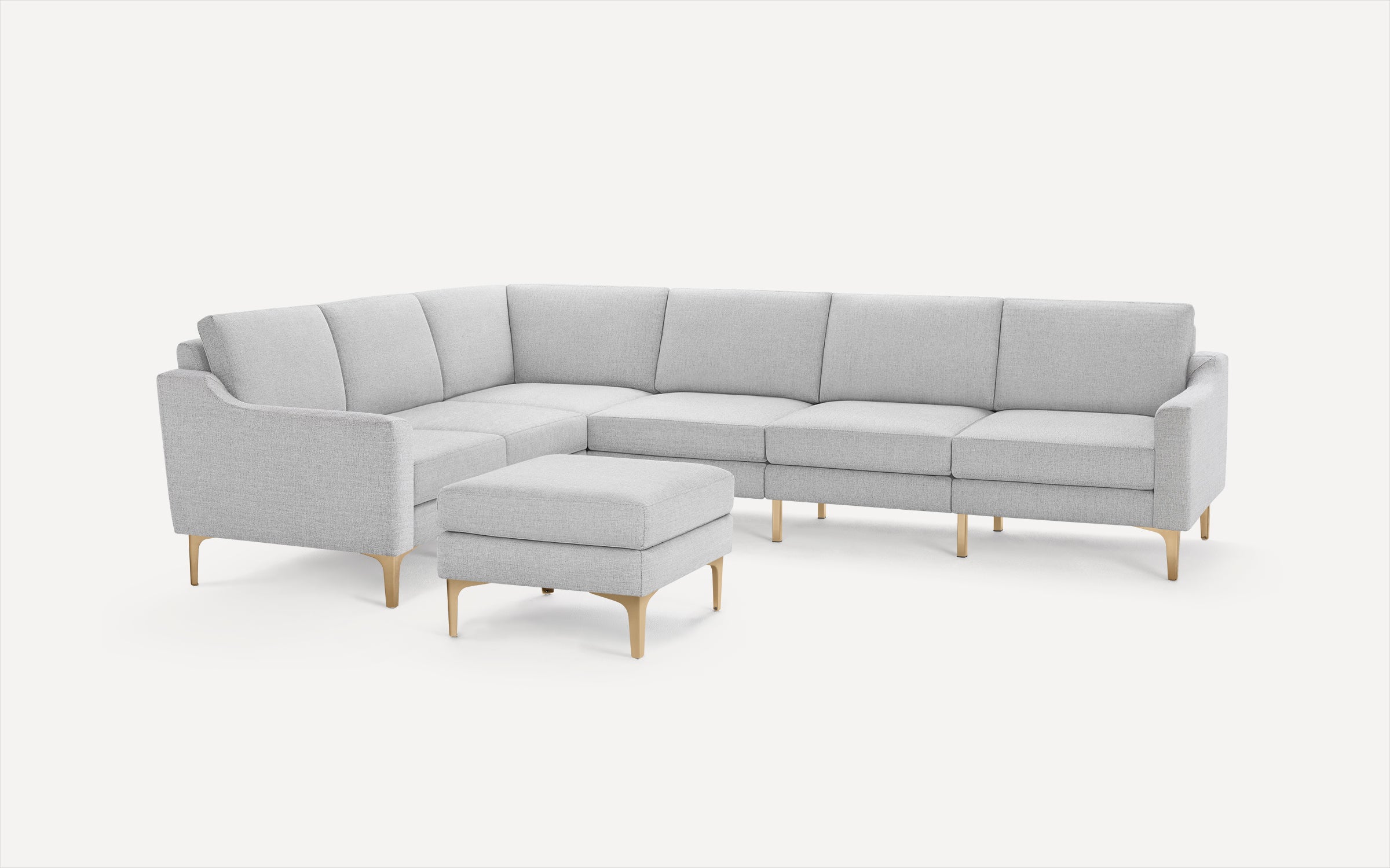 Nomad 6-Seat Corner Sectional with Ottoman