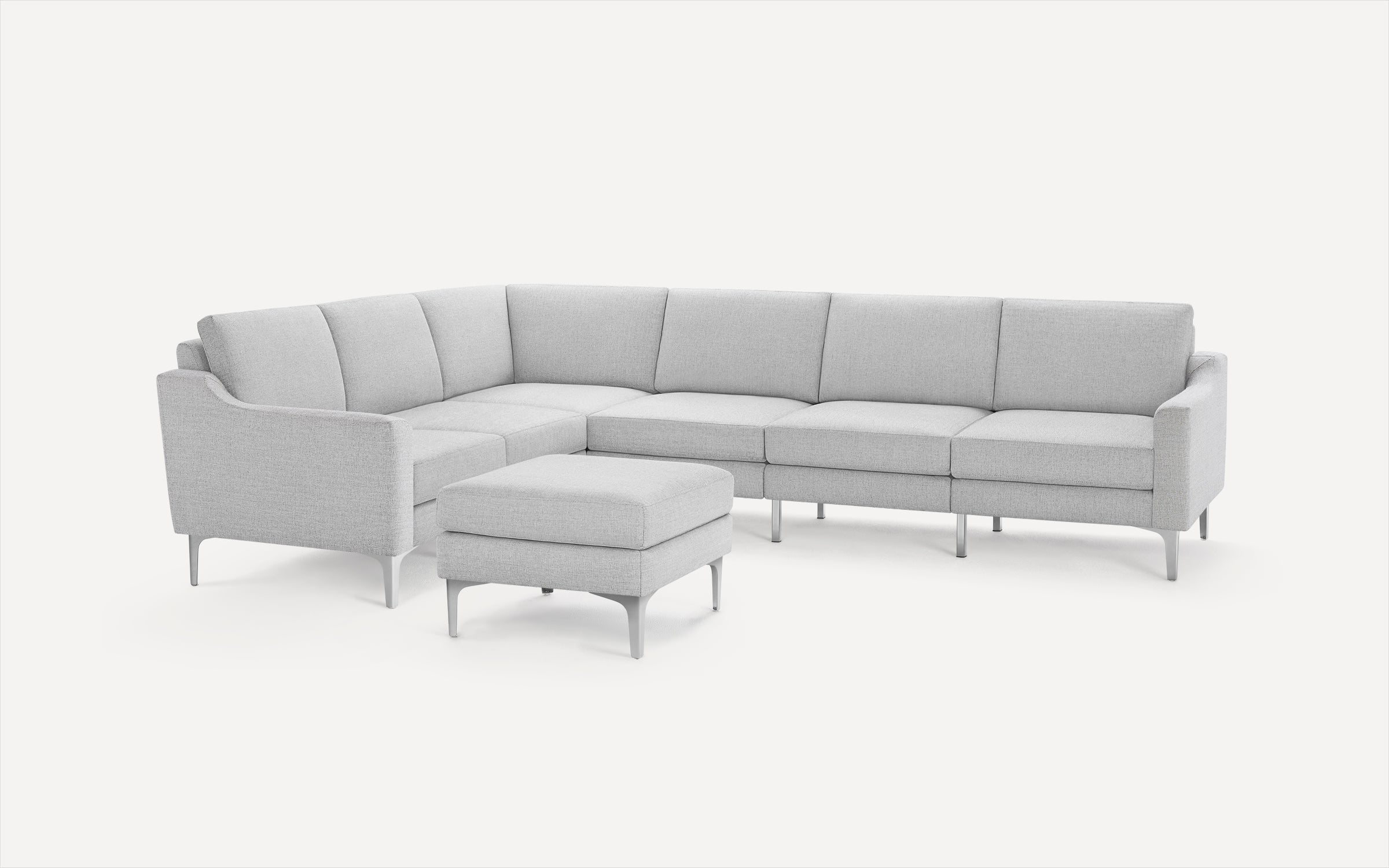 Nomad 6-Seat Corner Sectional with Ottoman