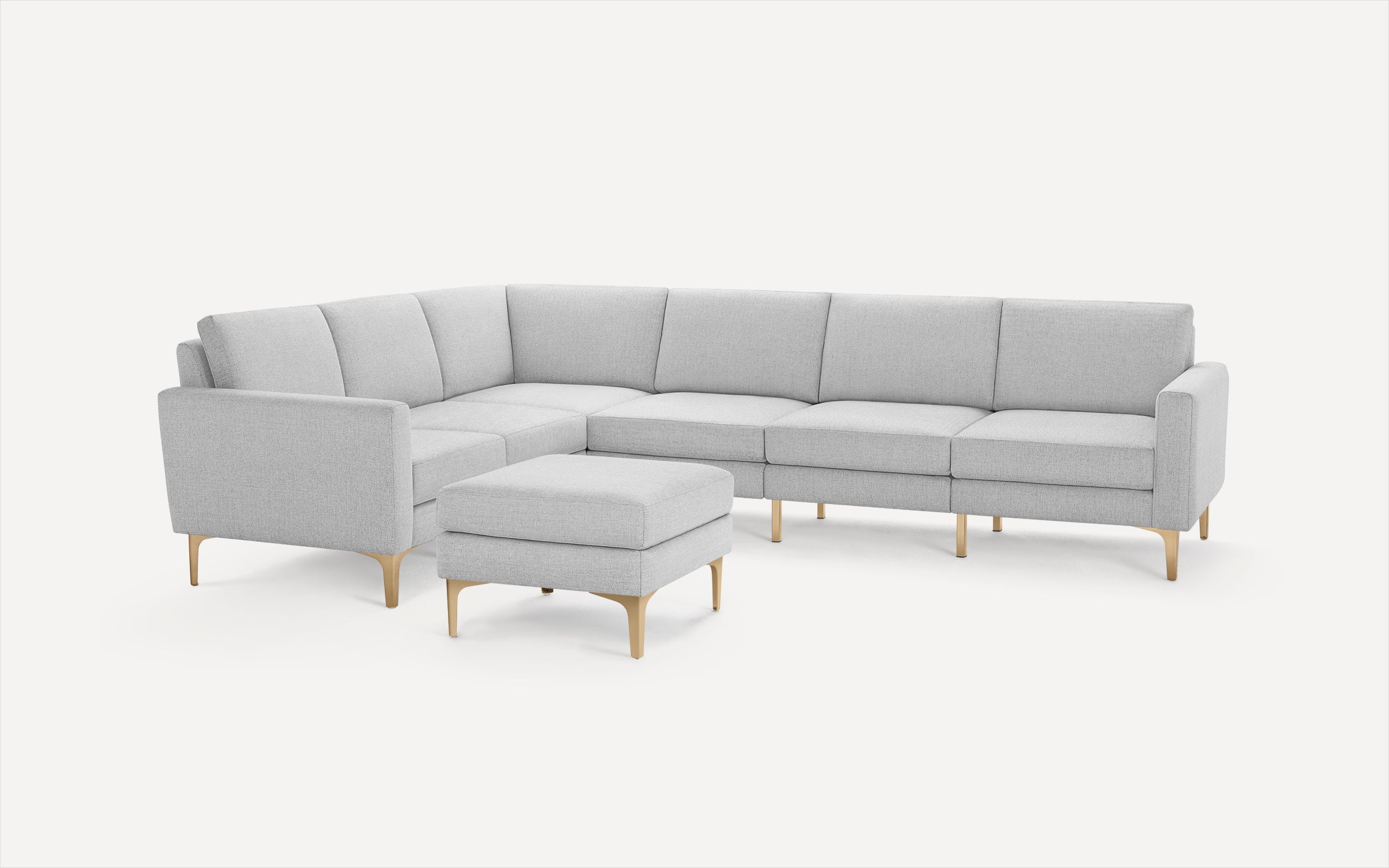 Nomad 6-Seat Corner Sectional with Ottoman
