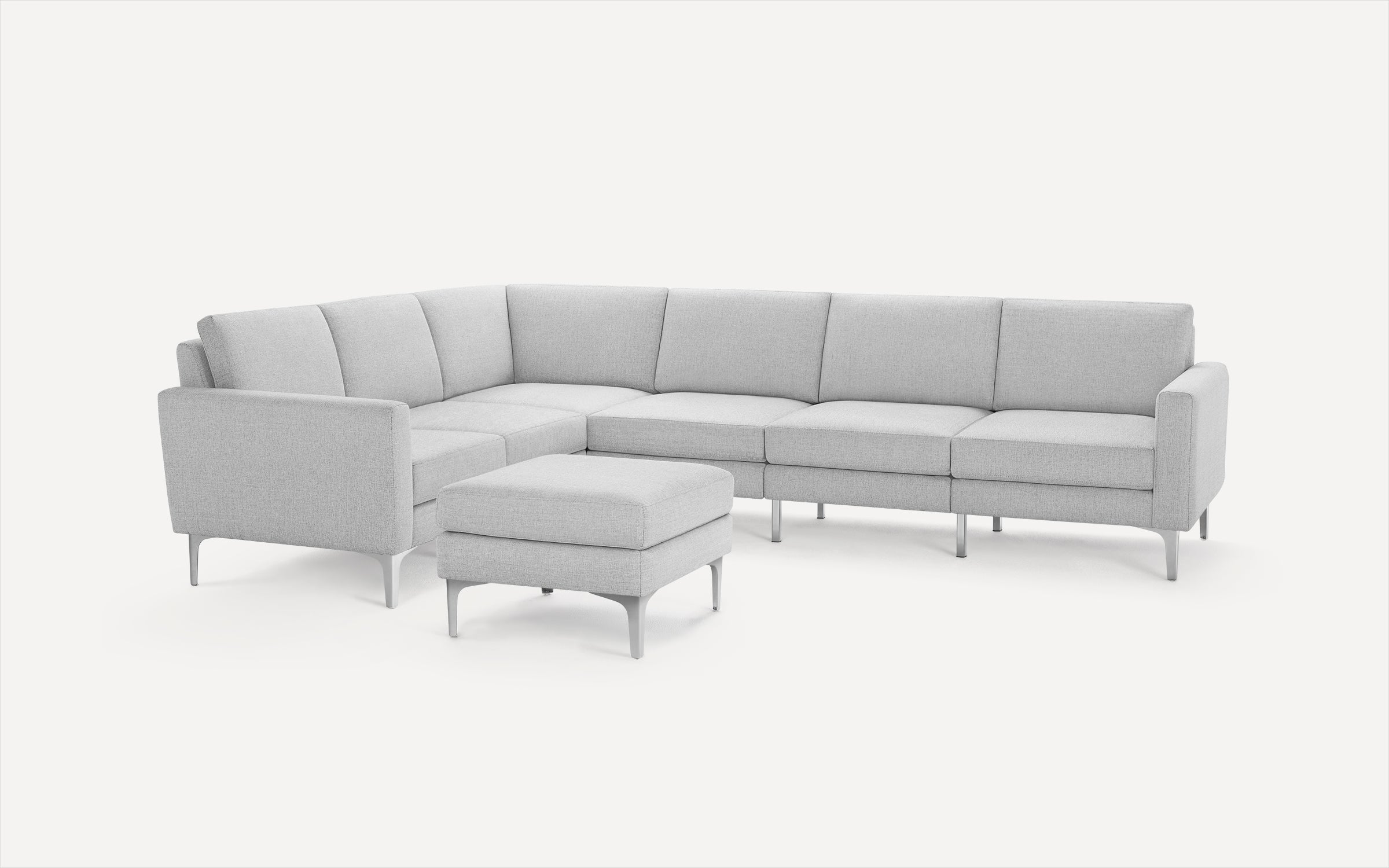 Nomad 6-Seat Corner Sectional with Ottoman