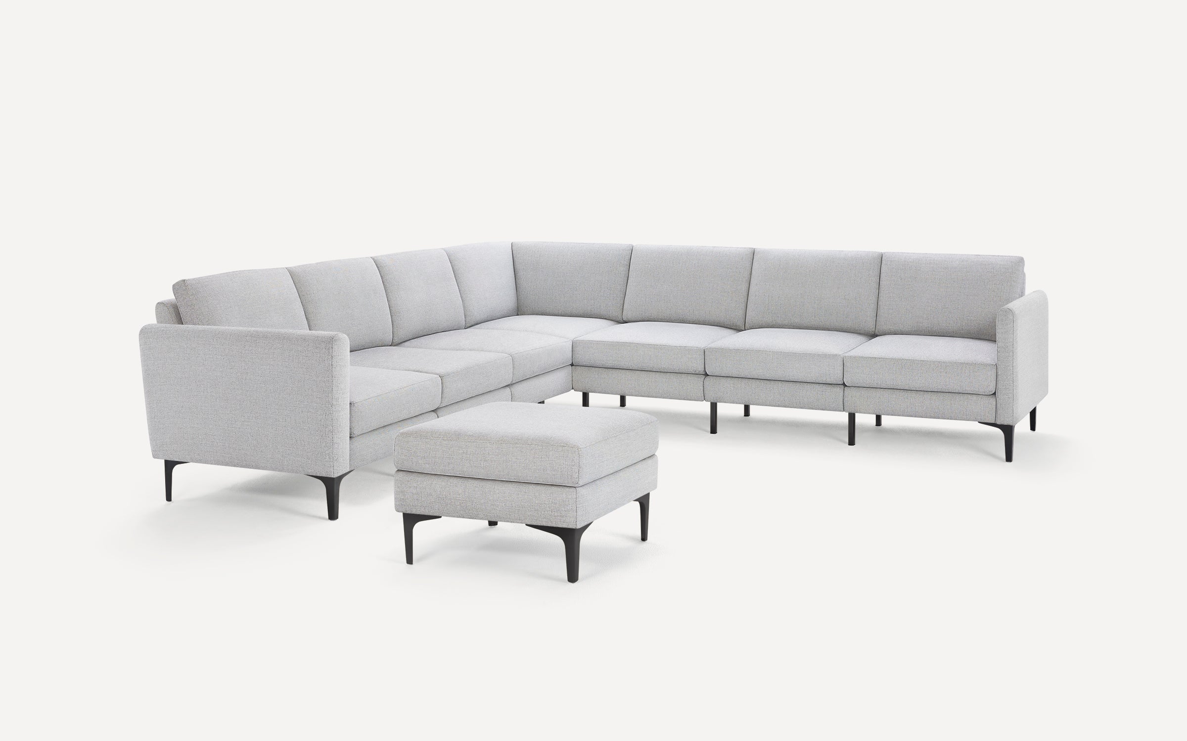 Nomad 7-Seat Corner Sectional with Ottoman