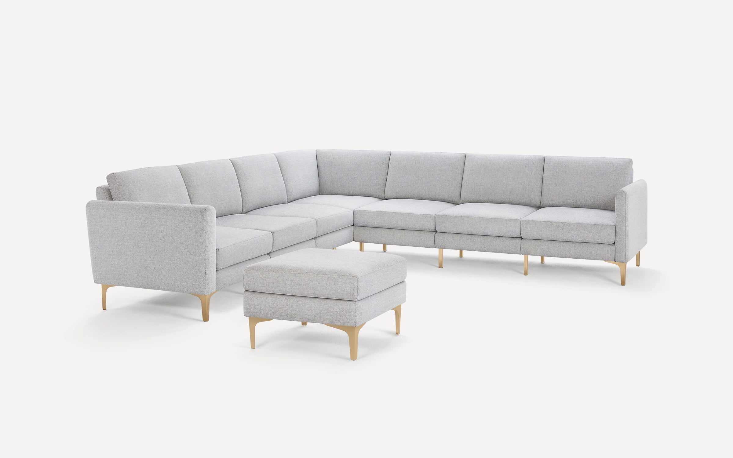 Nomad 7-Seat Corner Sectional with Ottoman