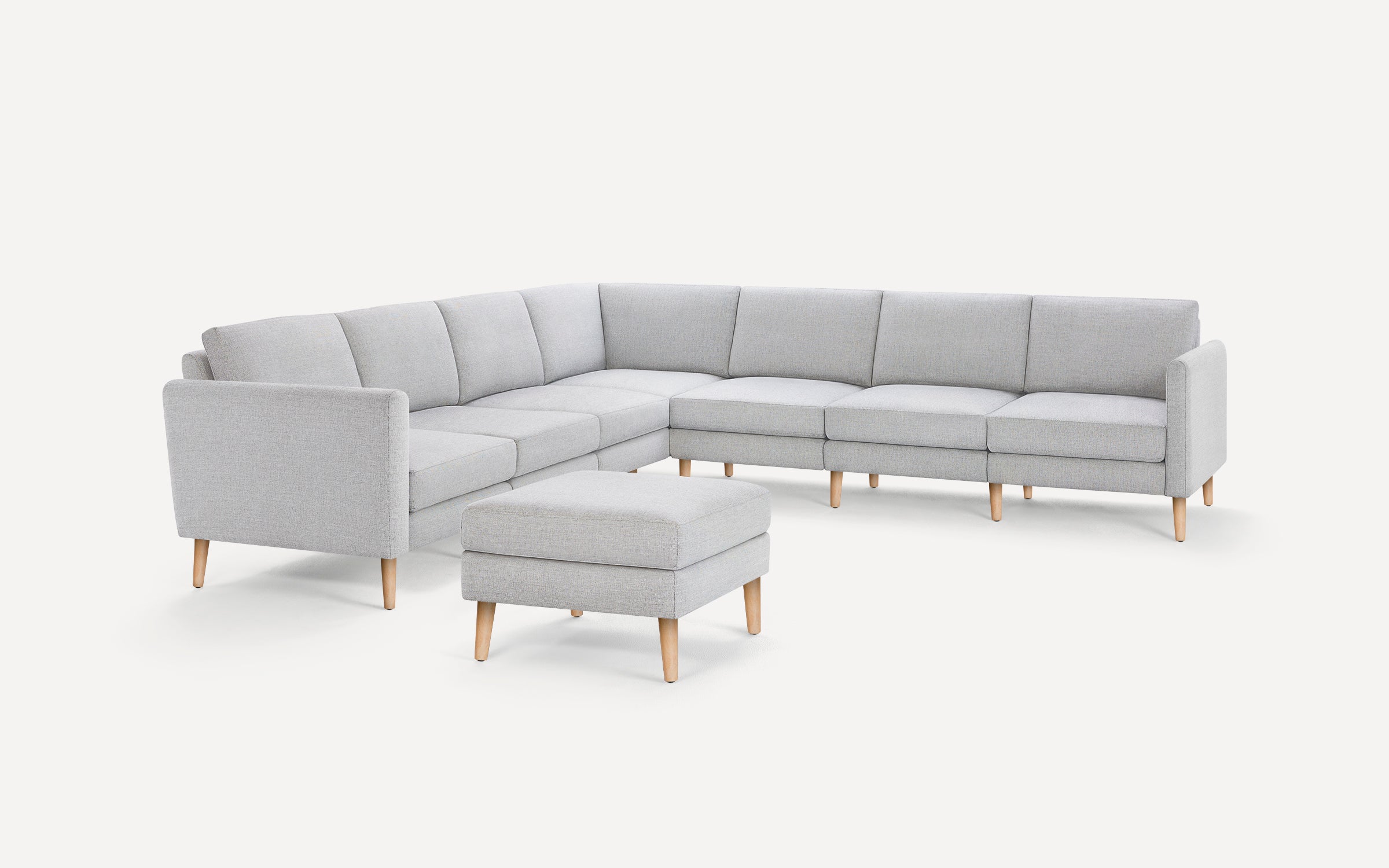 Nomad 7-Seat Corner Sectional with Ottoman