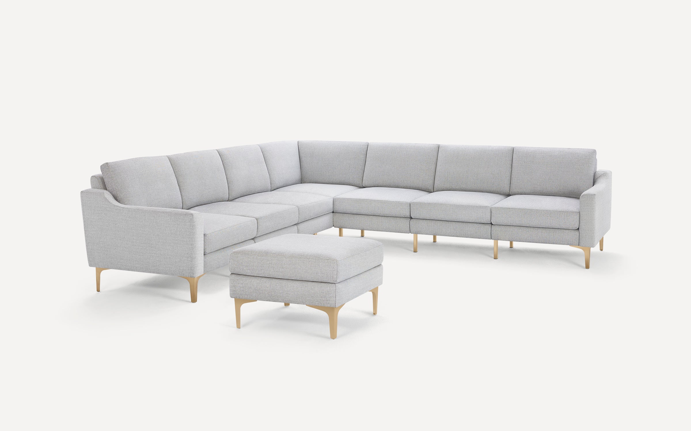 Nomad 7-Seat Corner Sectional with Ottoman