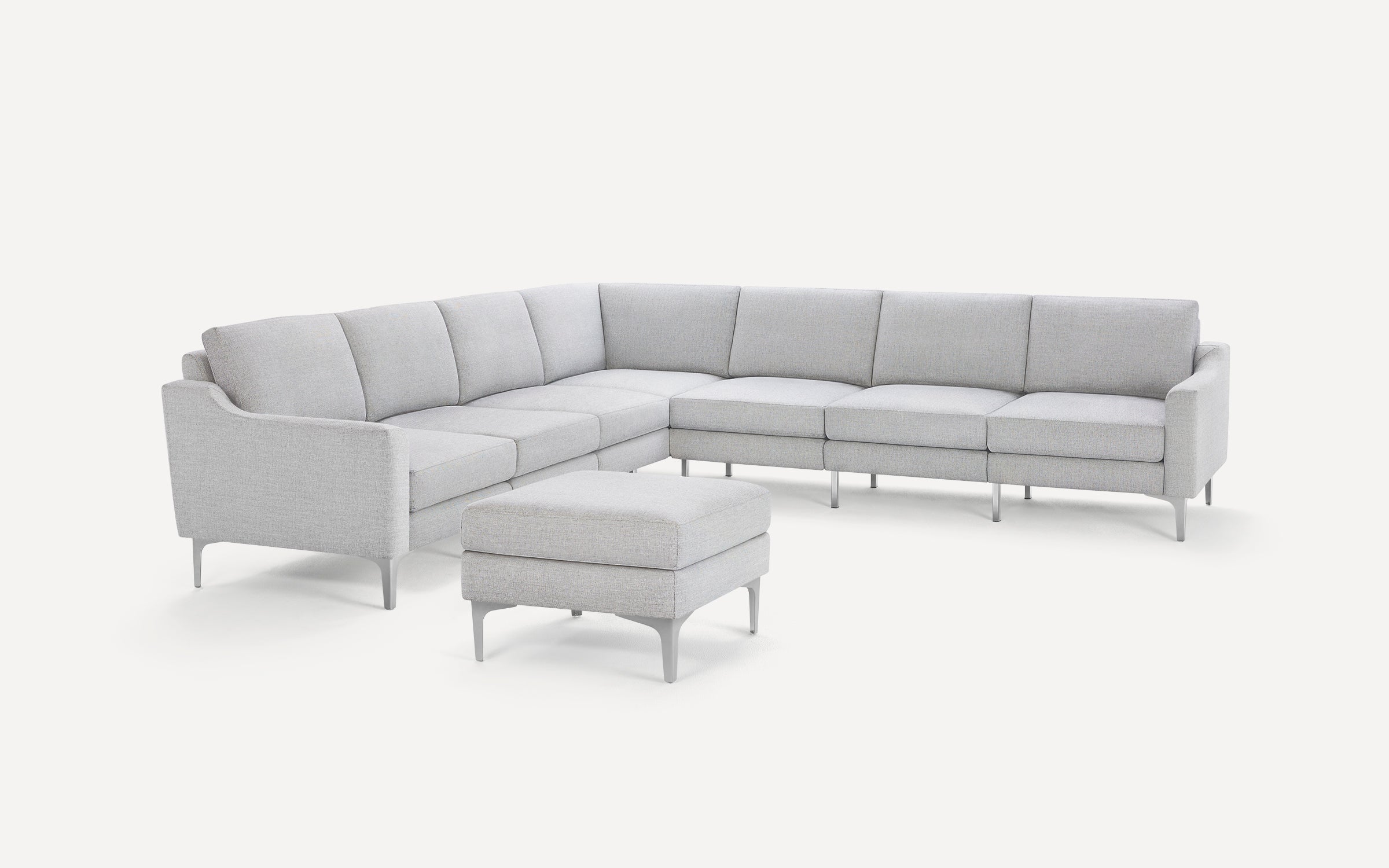 Nomad 7-Seat Corner Sectional with Ottoman