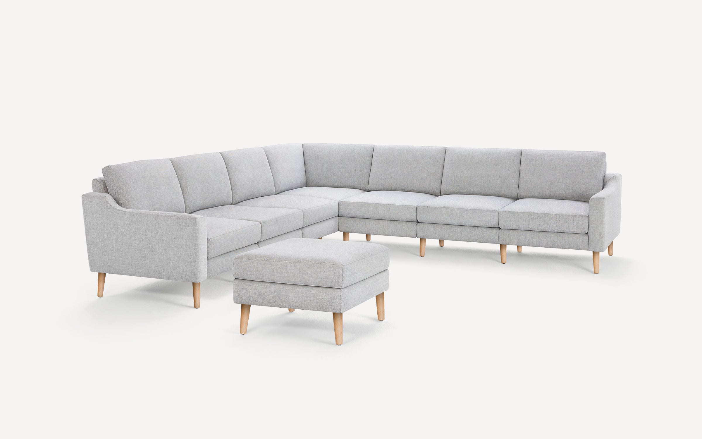 Nomad 7-Seat Corner Sectional with Ottoman