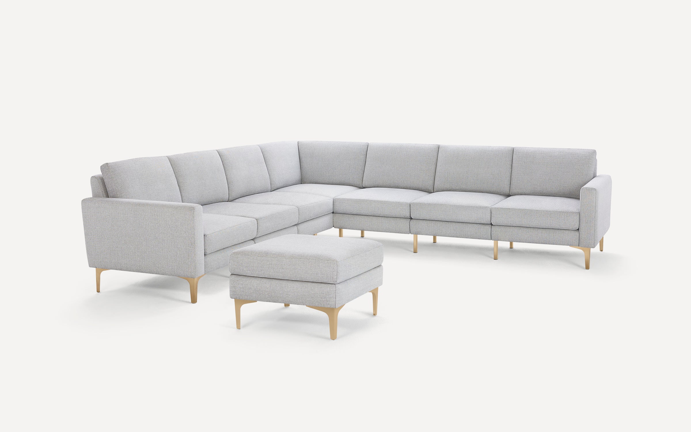 Nomad 7-Seat Corner Sectional with Ottoman