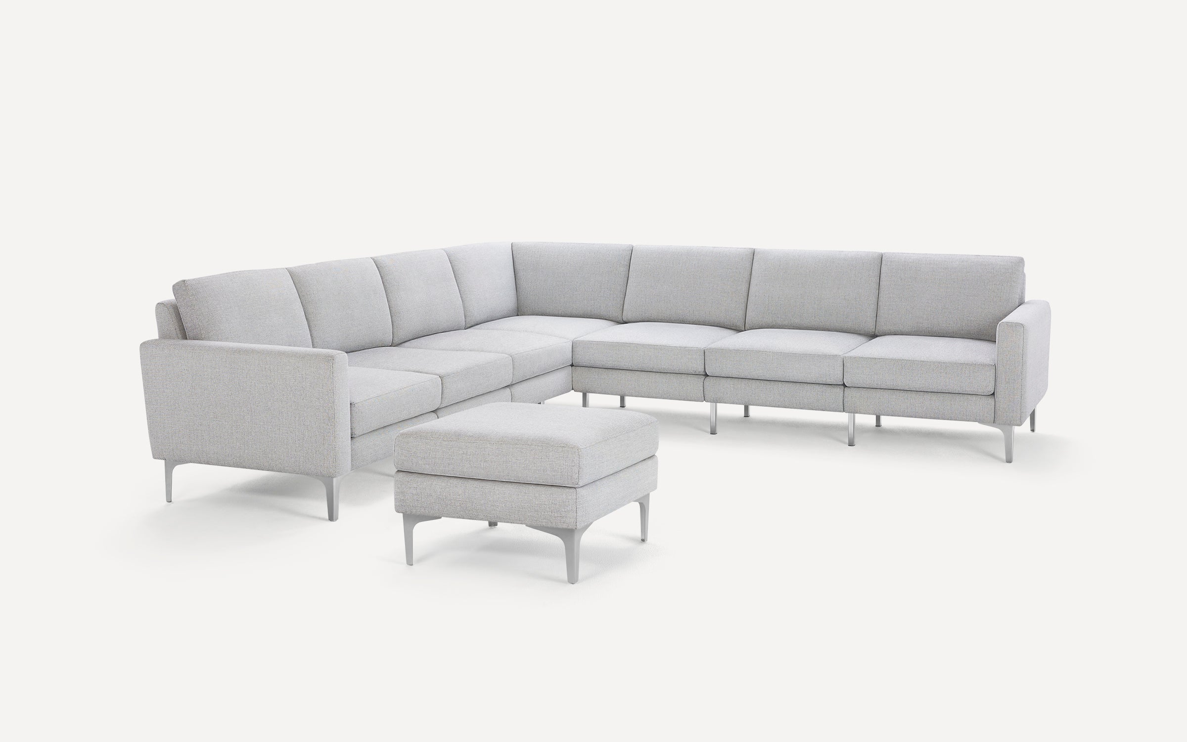Nomad 7-Seat Corner Sectional with Ottoman