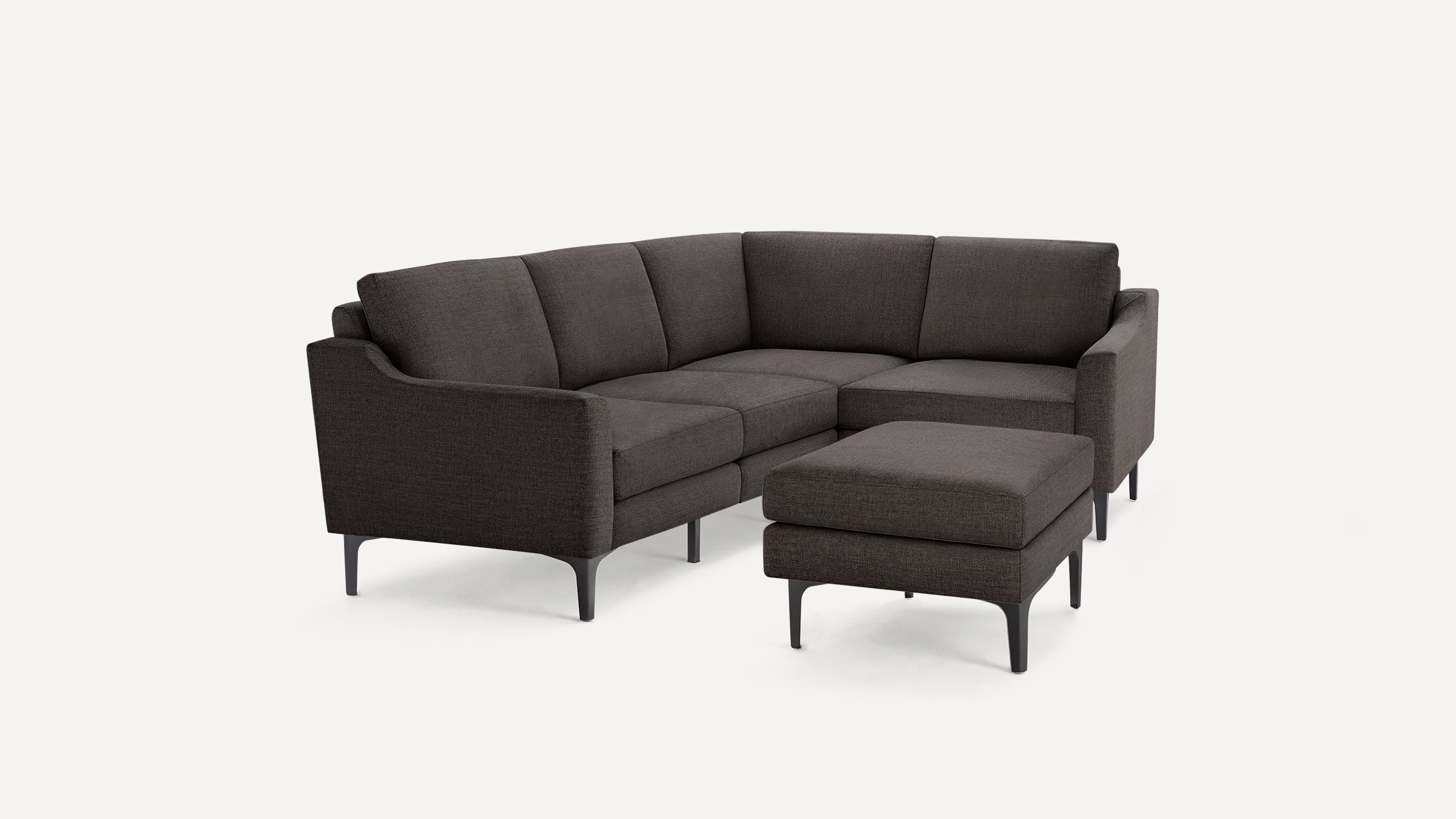 Nomad 4-Seat Corner Sectional with Ottoman