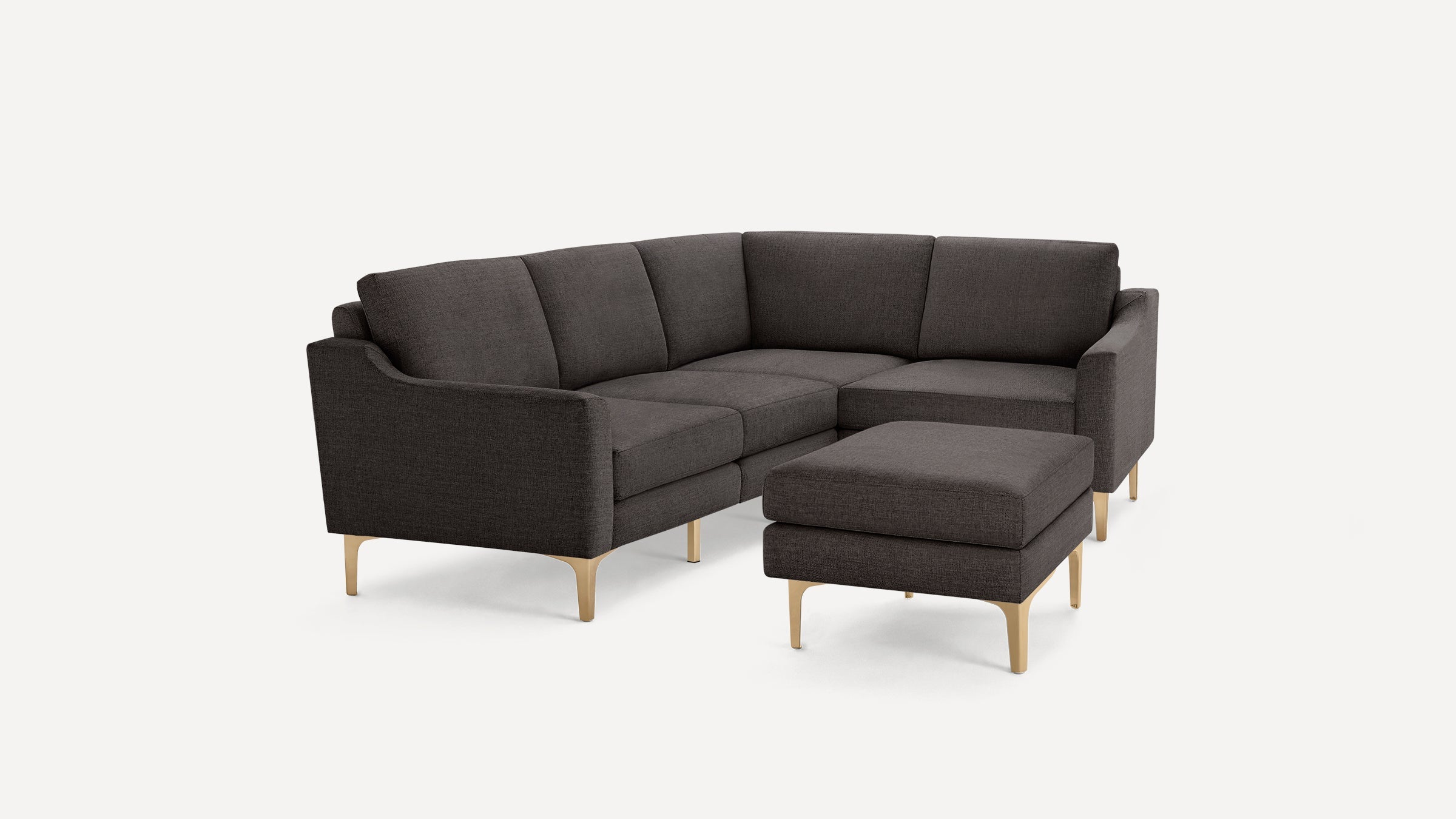 Nomad 4-Seat Corner Sectional with Ottoman