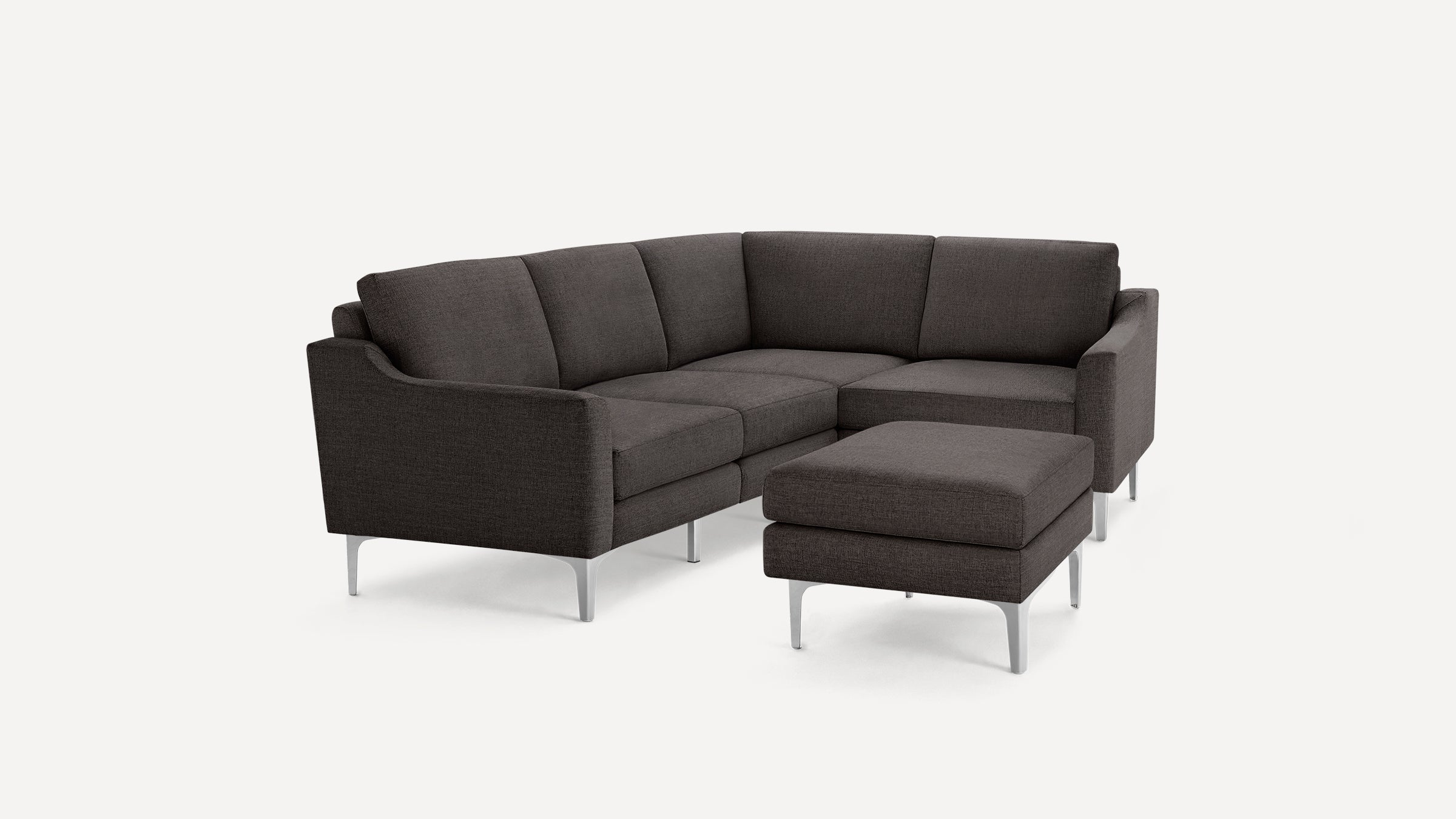 Nomad 4-Seat Corner Sectional with Ottoman