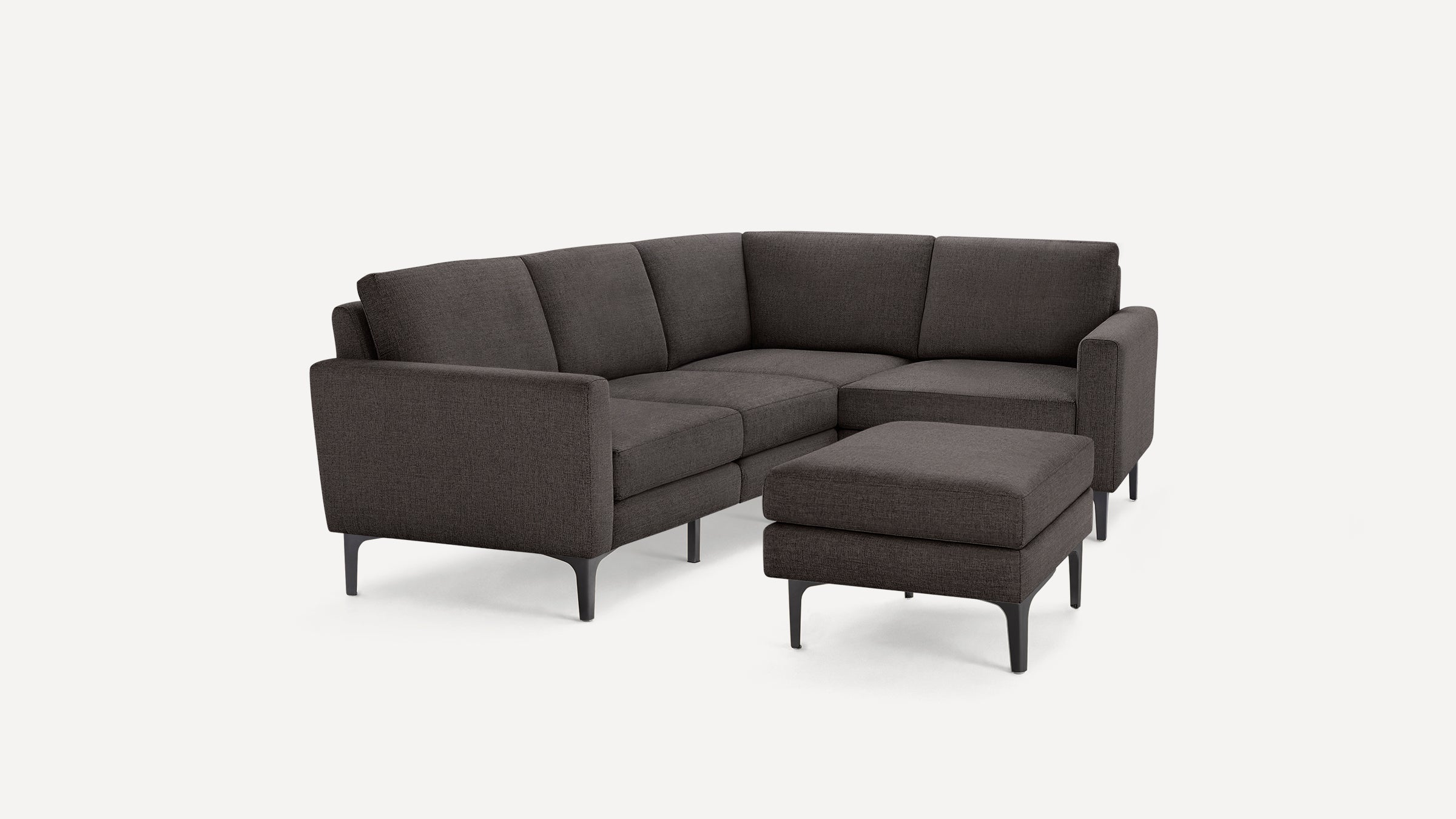 Nomad 4-Seat Corner Sectional with Ottoman