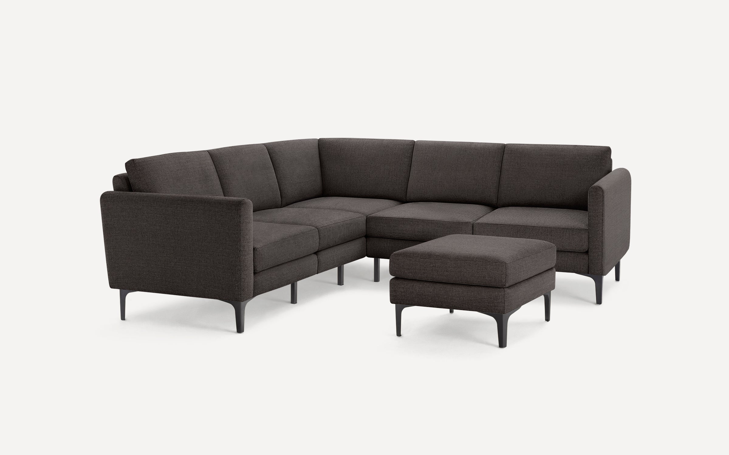 Nomad 5-Seat Corner Sectional with Ottoman