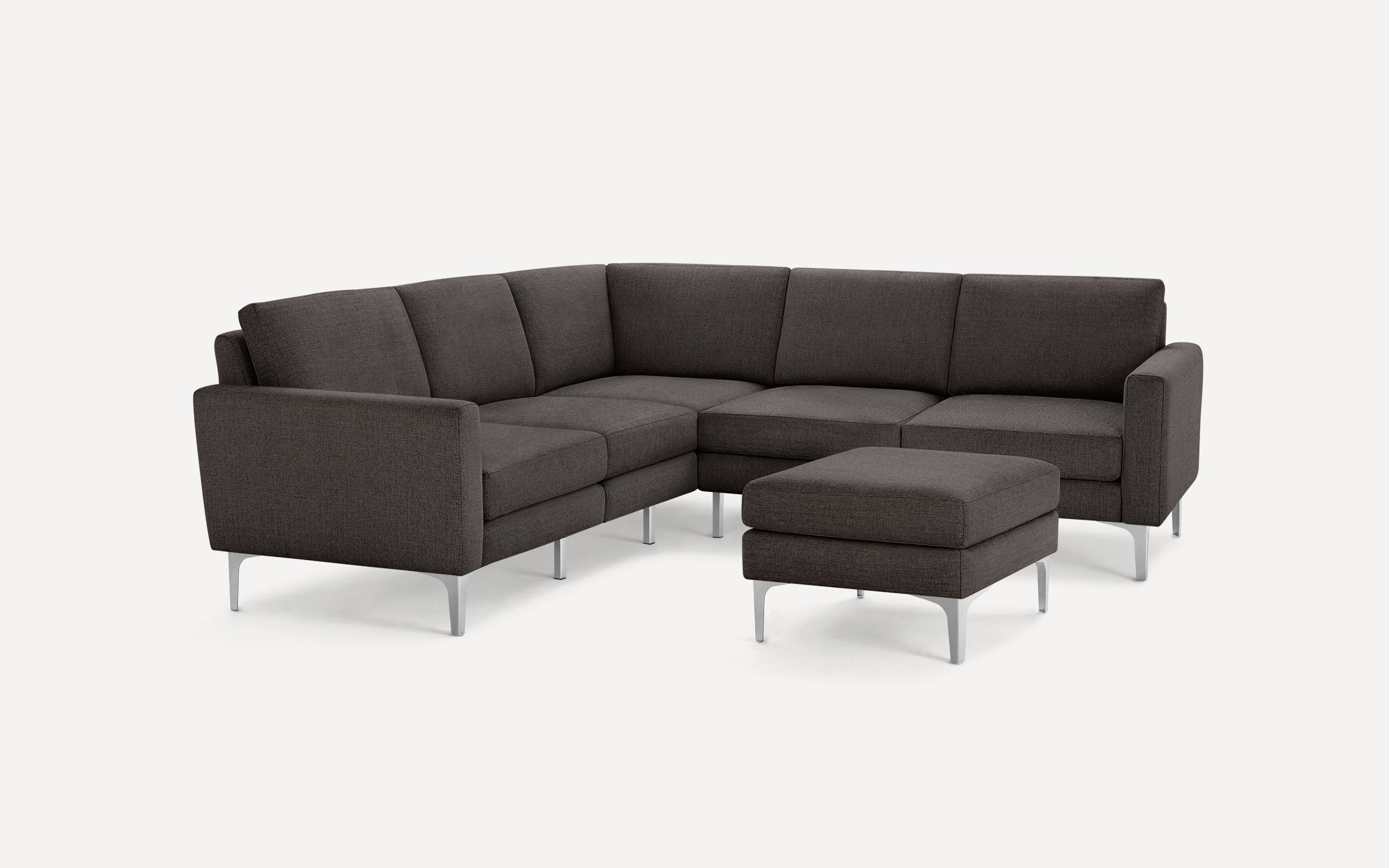 Nomad 5-Seat Corner Sectional with Ottoman