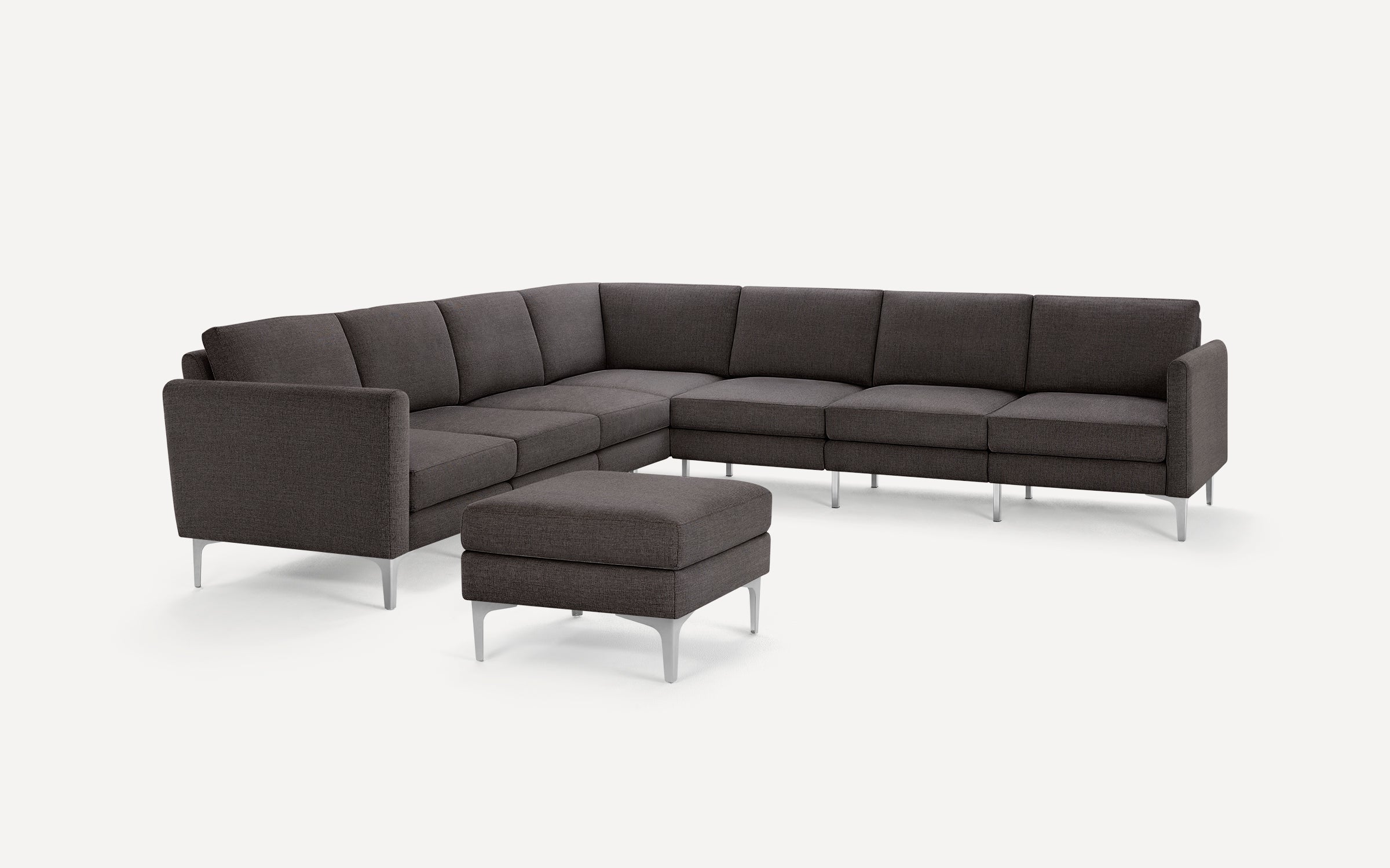Nomad 7-Seat Corner Sectional with Ottoman