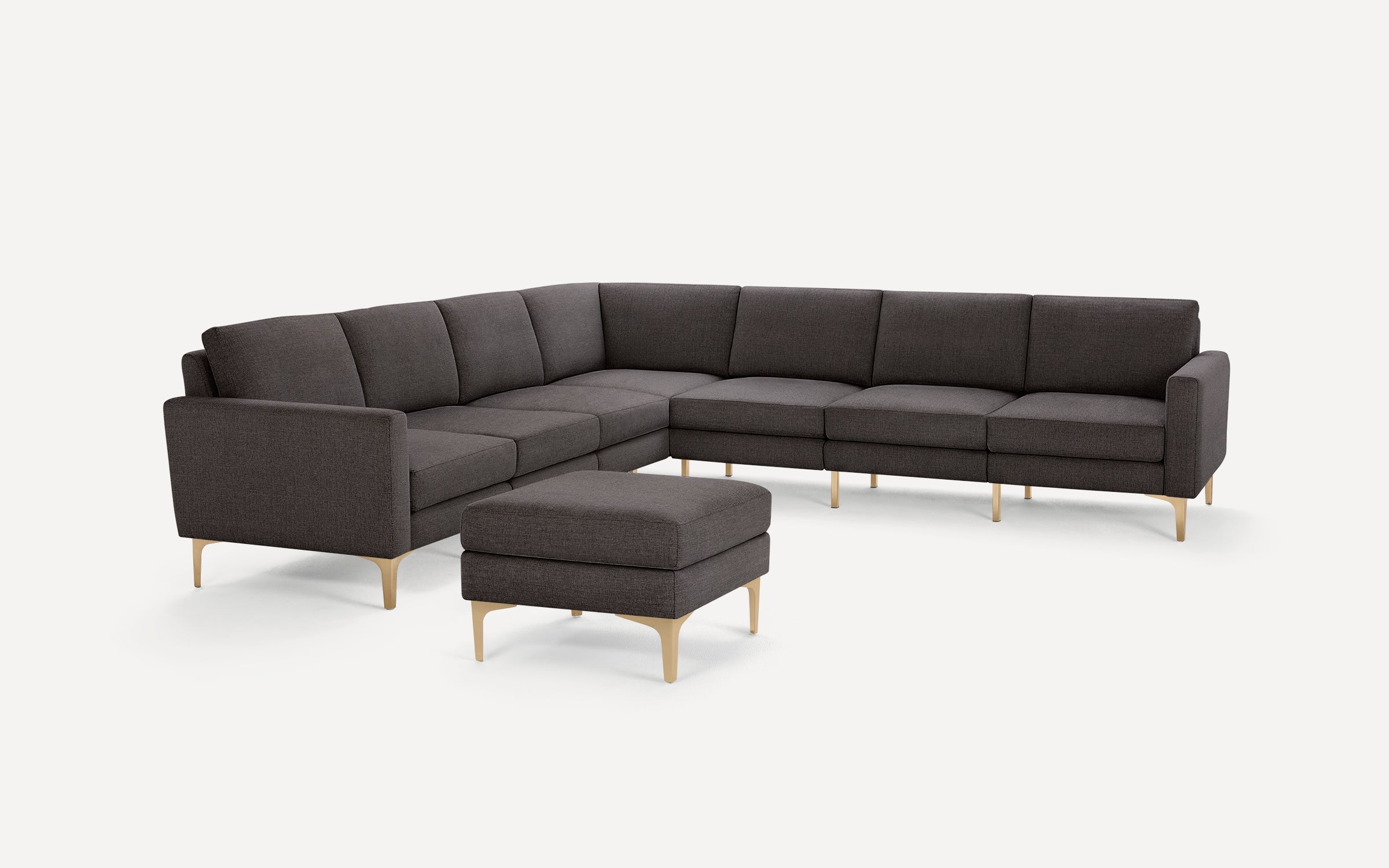 Nomad 7-Seat Corner Sectional with Ottoman