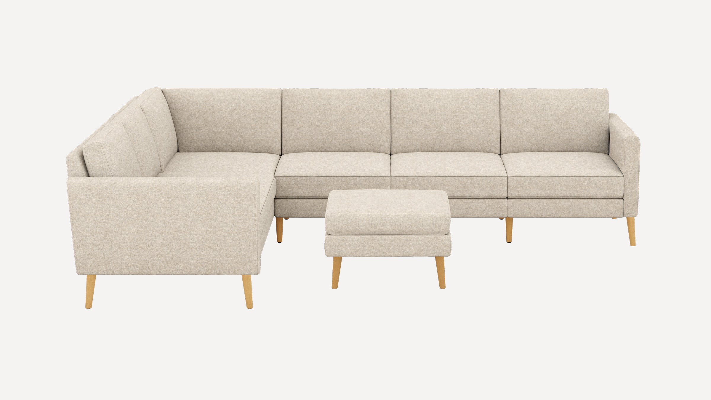 Nomad 6-Seat Corner Sectional with Ottoman
