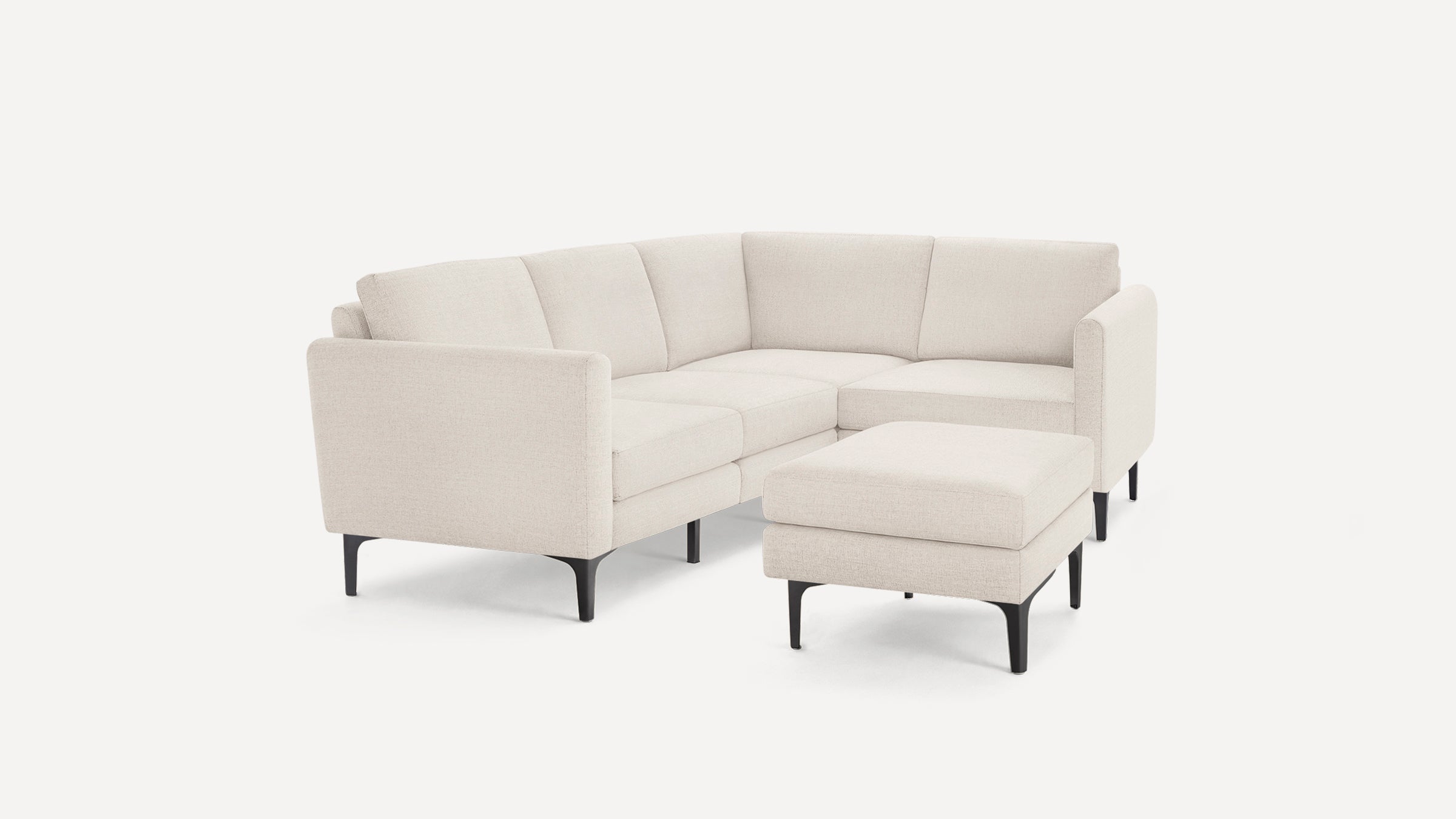Nomad 4-Seat Corner Sectional with Ottoman