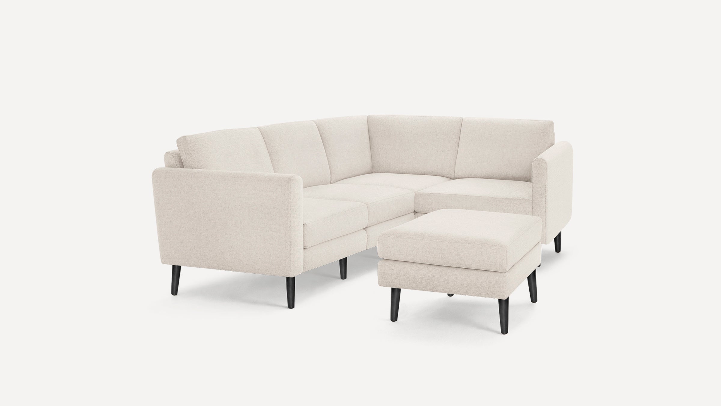 Nomad 4-Seat Corner Sectional with Ottoman