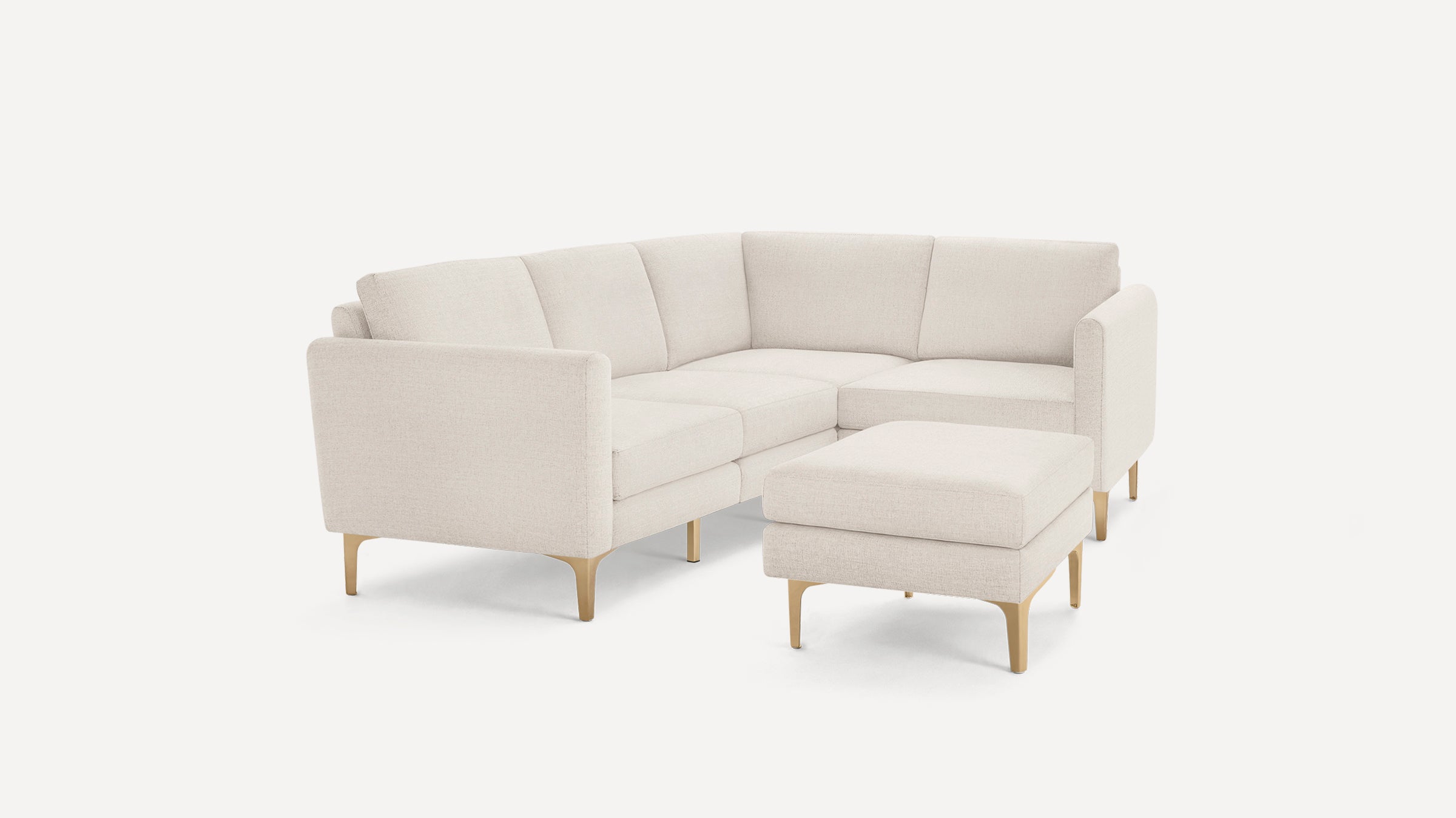 Nomad 4-Seat Corner Sectional with Ottoman