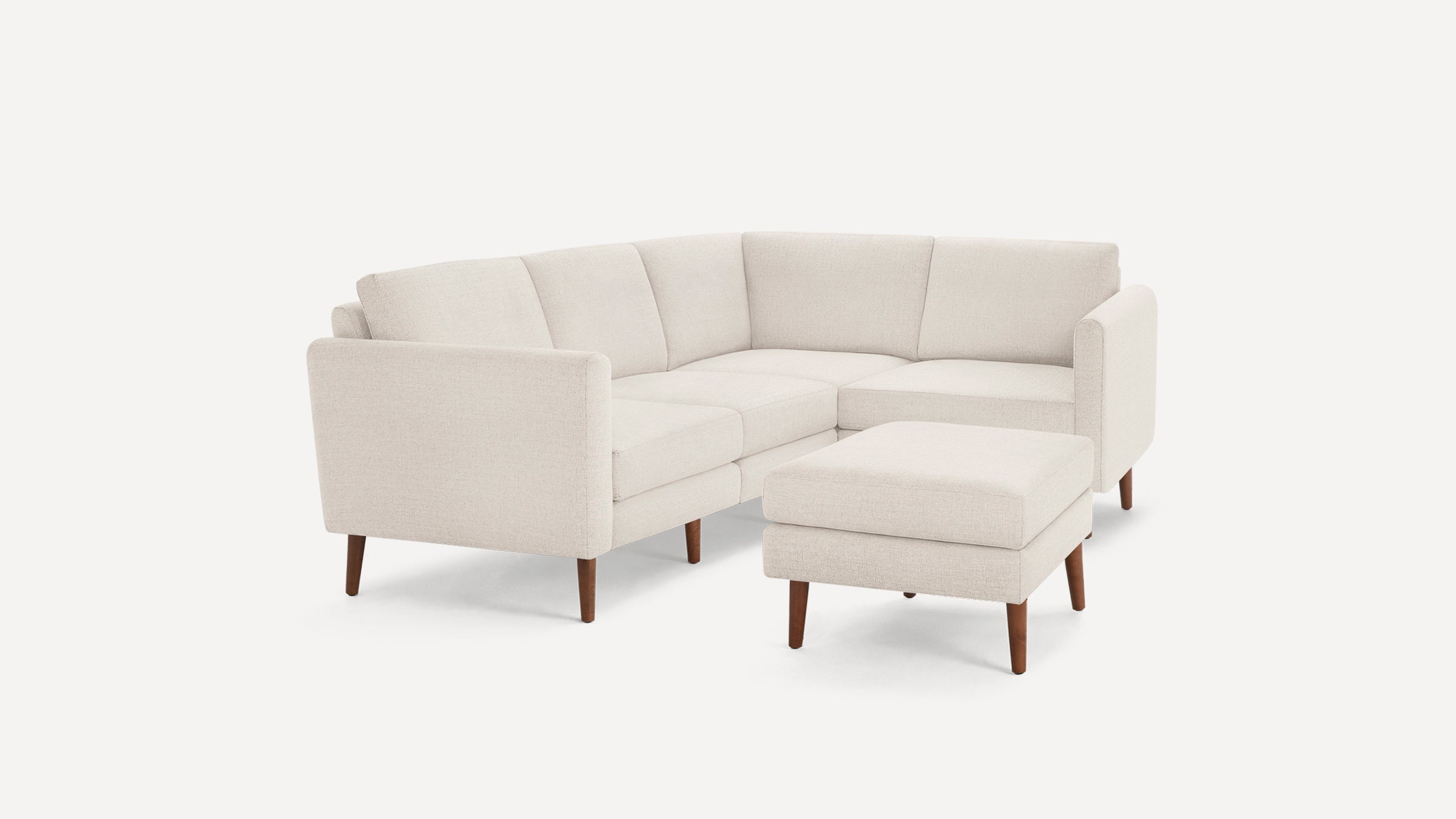 Nomad 4-Seat Corner Sectional with Ottoman