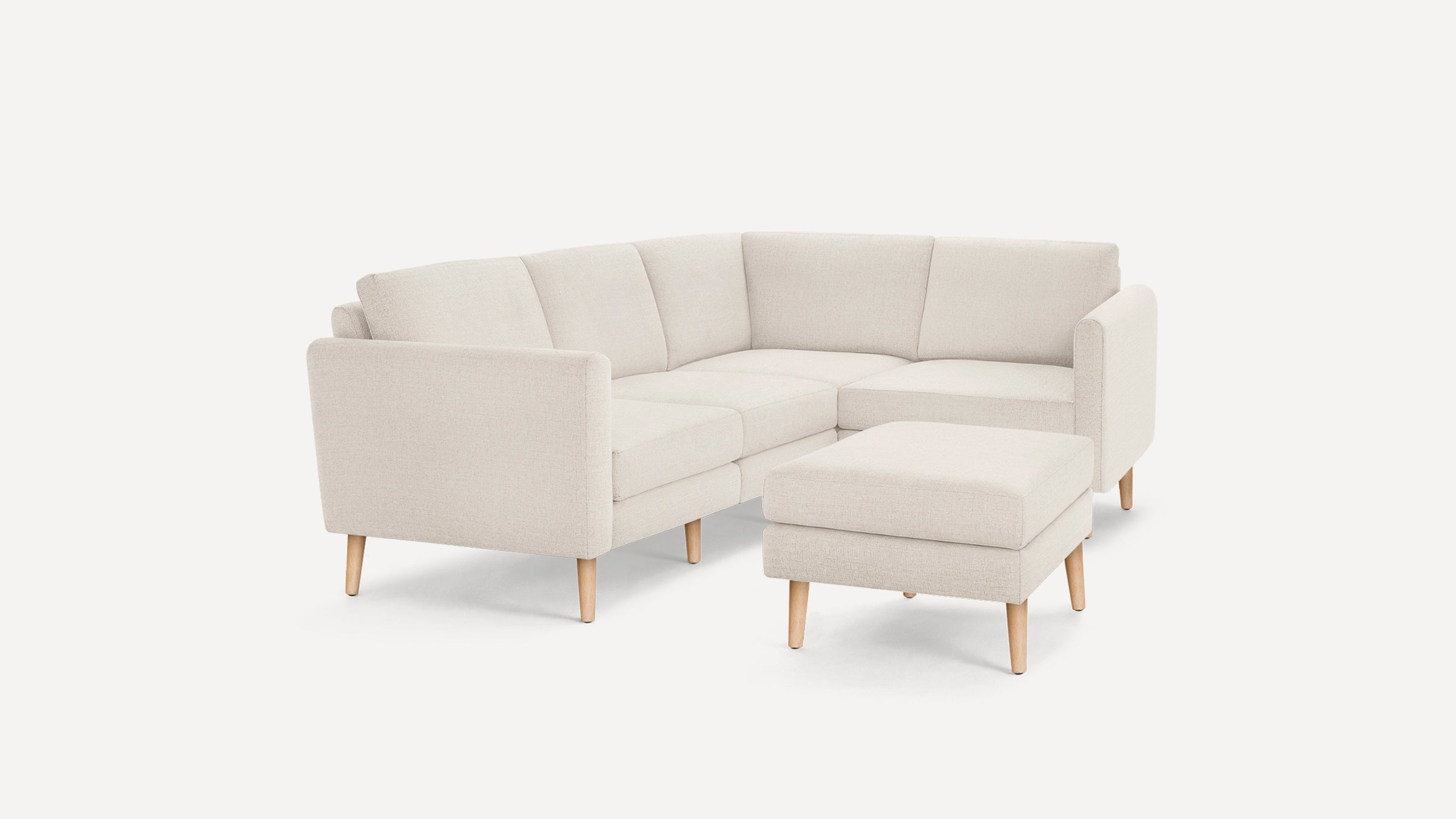 Nomad 4-Seat Corner Sectional with Ottoman