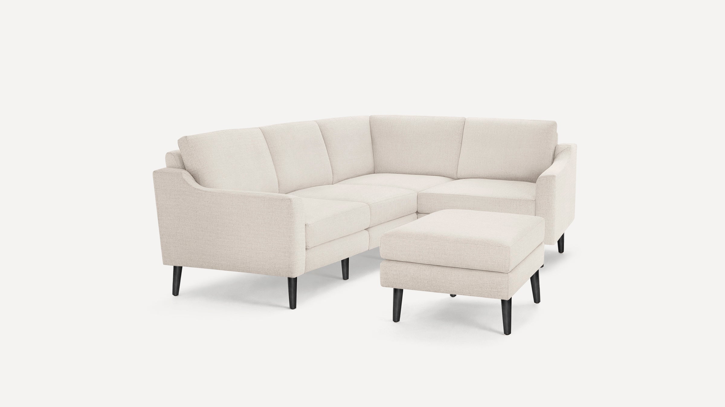 Nomad 4-Seat Corner Sectional with Ottoman