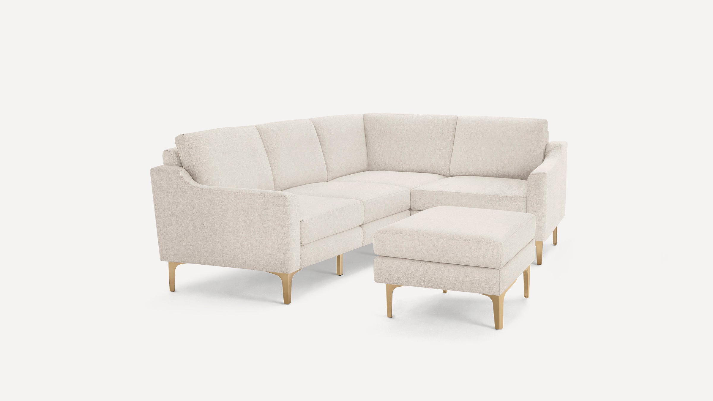 Nomad 4-Seat Corner Sectional with Ottoman