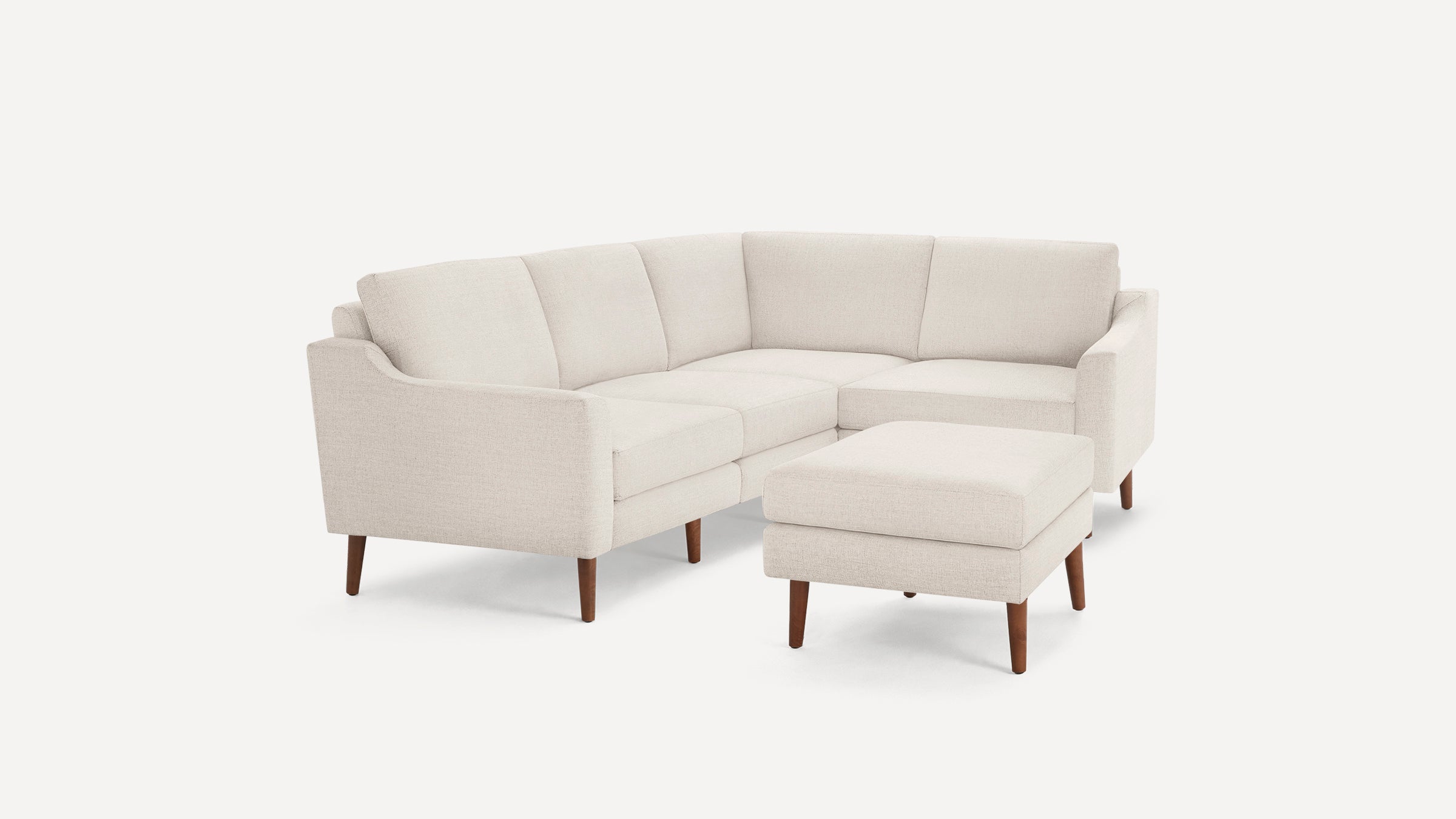 Nomad 4-Seat Corner Sectional with Ottoman