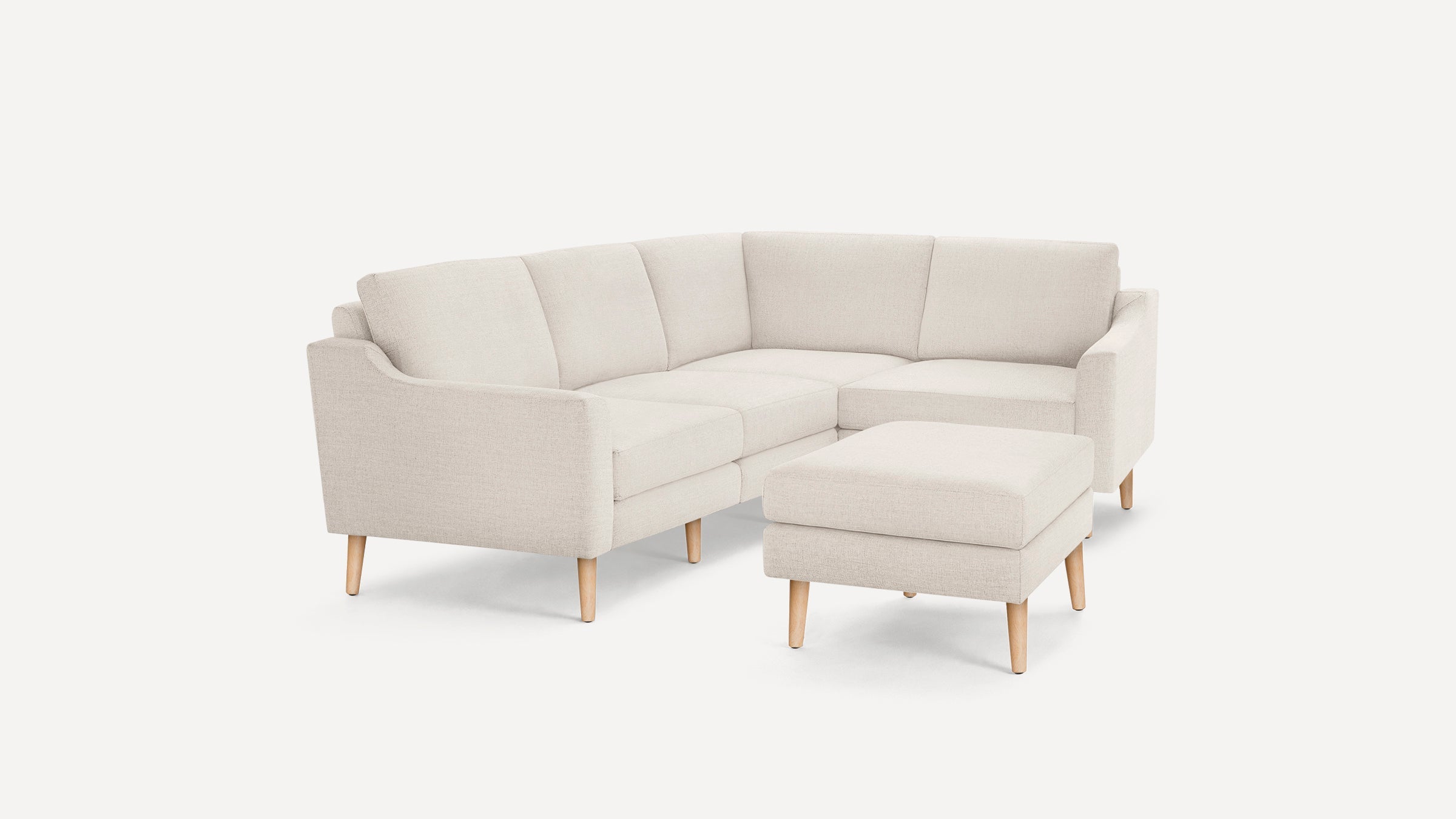 Nomad 4-Seat Corner Sectional with Ottoman