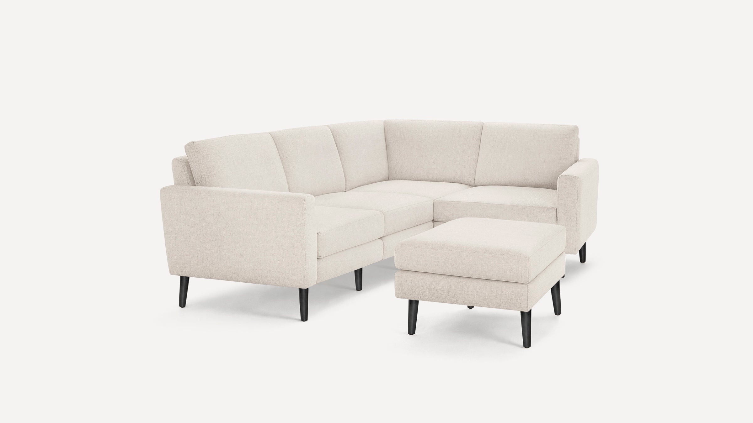 Nomad 4-Seat Corner Sectional with Ottoman