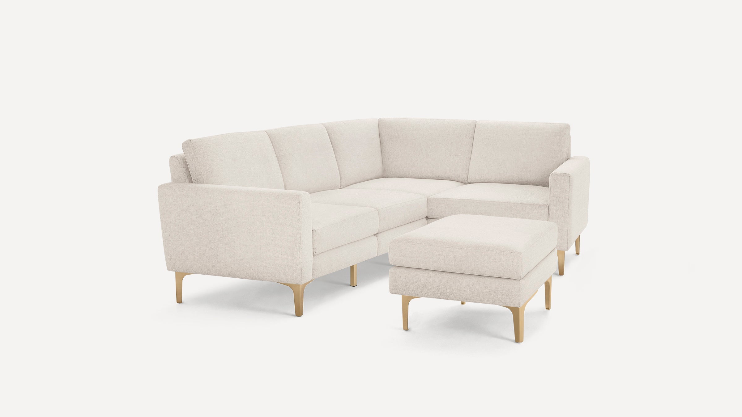 Nomad 4-Seat Corner Sectional with Ottoman