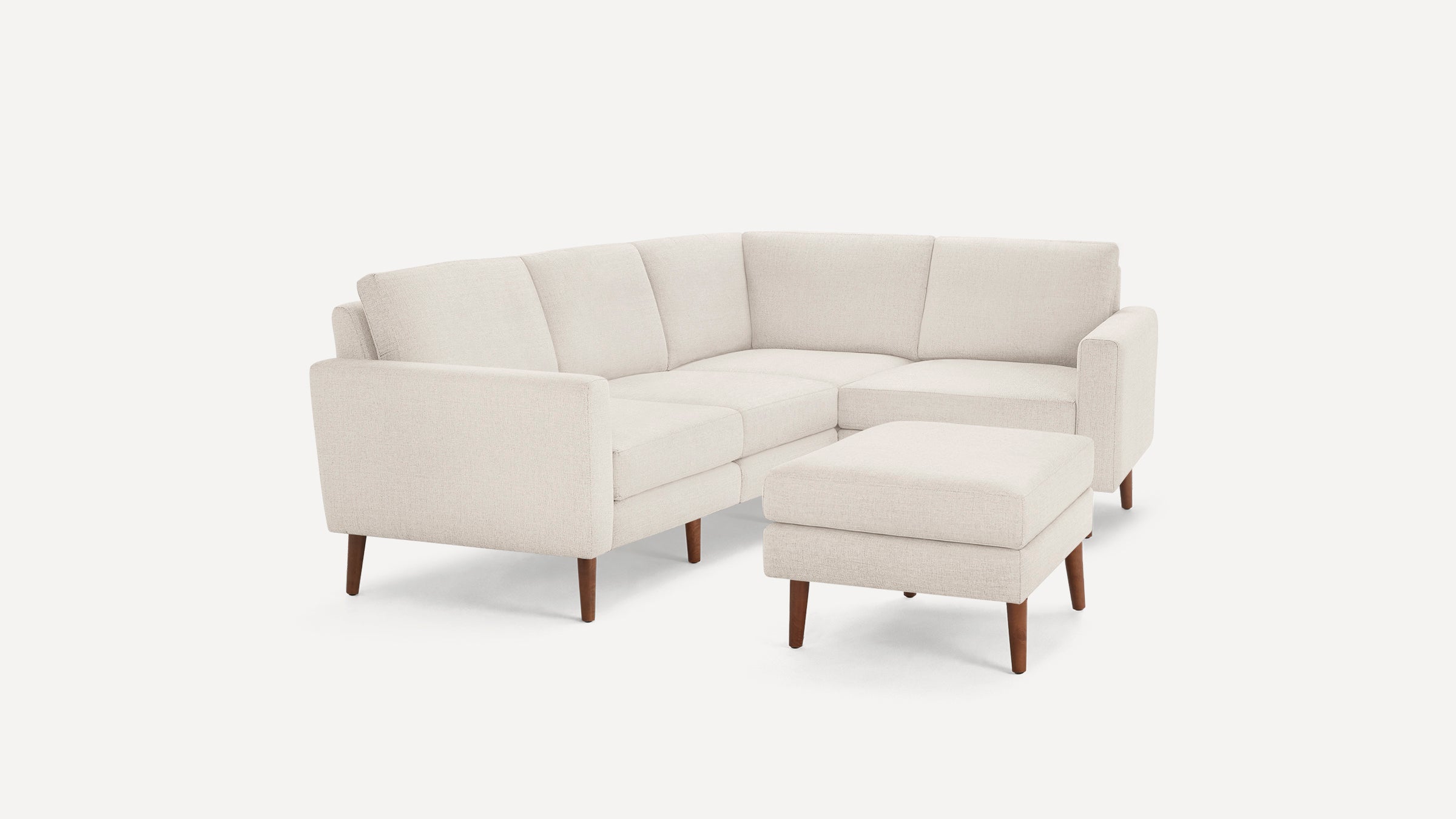 Nomad 4-Seat Corner Sectional with Ottoman