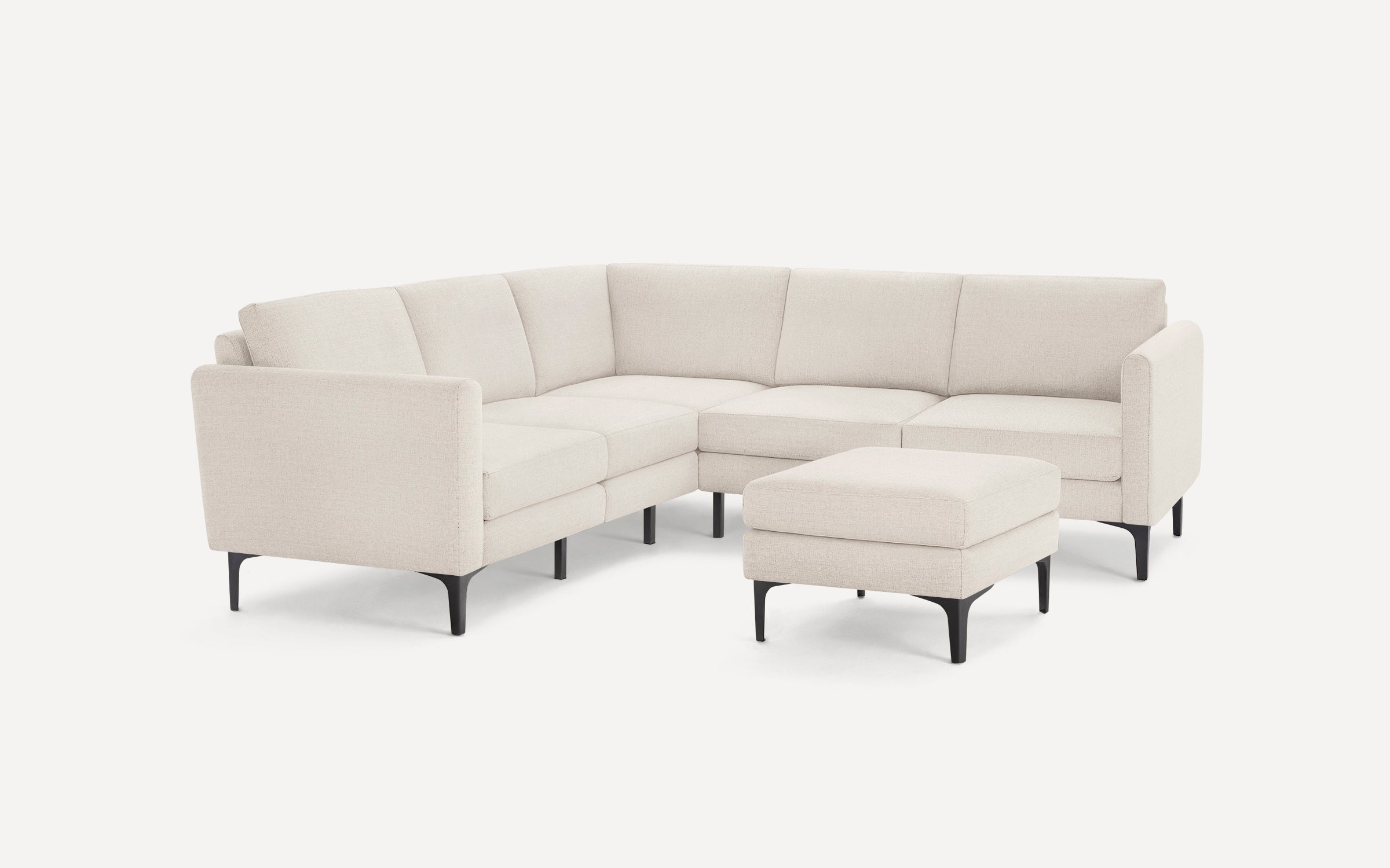 Nomad 5-Seat Corner Sectional with Ottoman